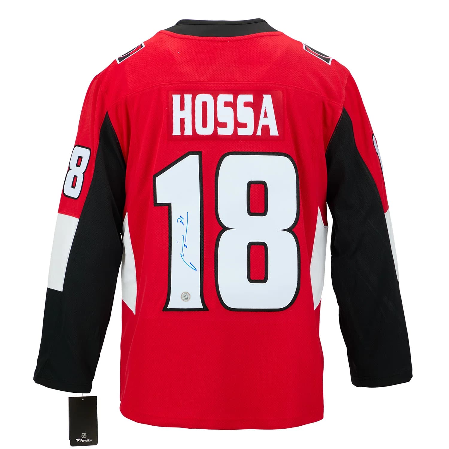 Marian Hossa Autographed Ottawa Senators Fanatics Breakaway Jersey Marian Hossa Jersey breakaway, Ottawa Senators, supplier stock photo