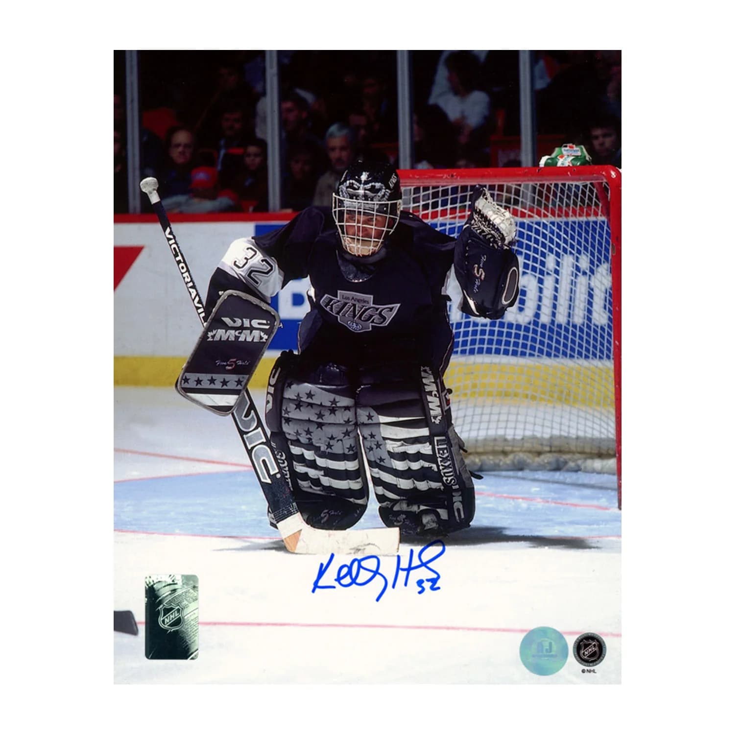 Kelly Hrudey Autographed Los Angeles Kings Goalie 8x10 Photo Kelly Hrudey Photo 8x10-goalie, Los Angeles Kings, supplier stock photo