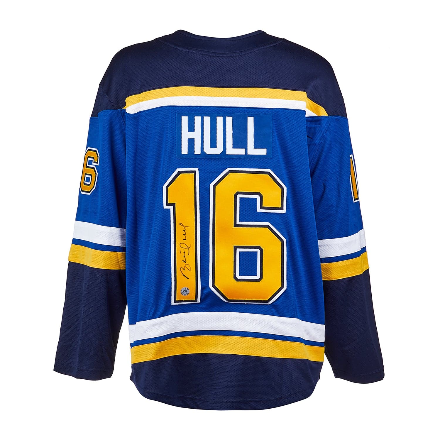 Brett Hull Autographed St Louis Blues Fanatics Breakaway Jersey Brett Hull Jersey breakaway, St. Louis Blues, supplier stock photo