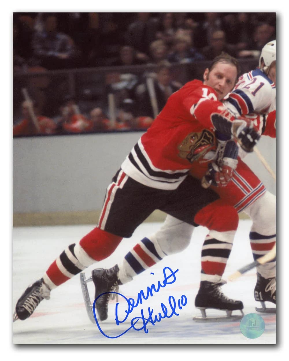 Dennis Hull Signed Chicago Blackhawks Vintage Hockey 8x10 Photo Dennis Hull Photo 8x10-vintage-hockey, Chicago Blackhawks, supplier stock photo