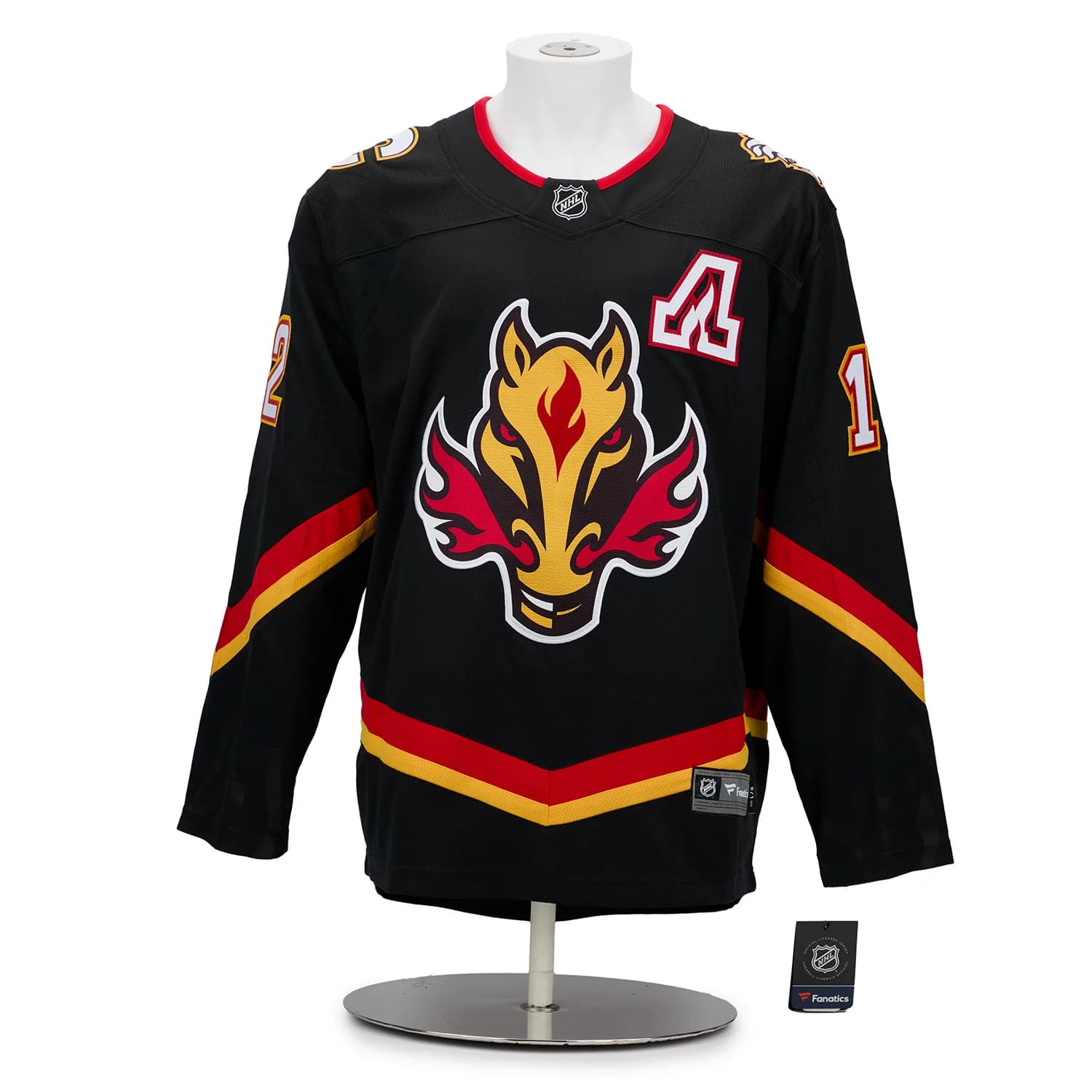 Jarome Iginla Signed Calgary Flames Alt Blasty Fanatics Breakaway Jersey Jarome Iginla Jersey jarome-iginla-calgary-flames-alt-blasty, Calgary Flames, view 2, supplier stock photo