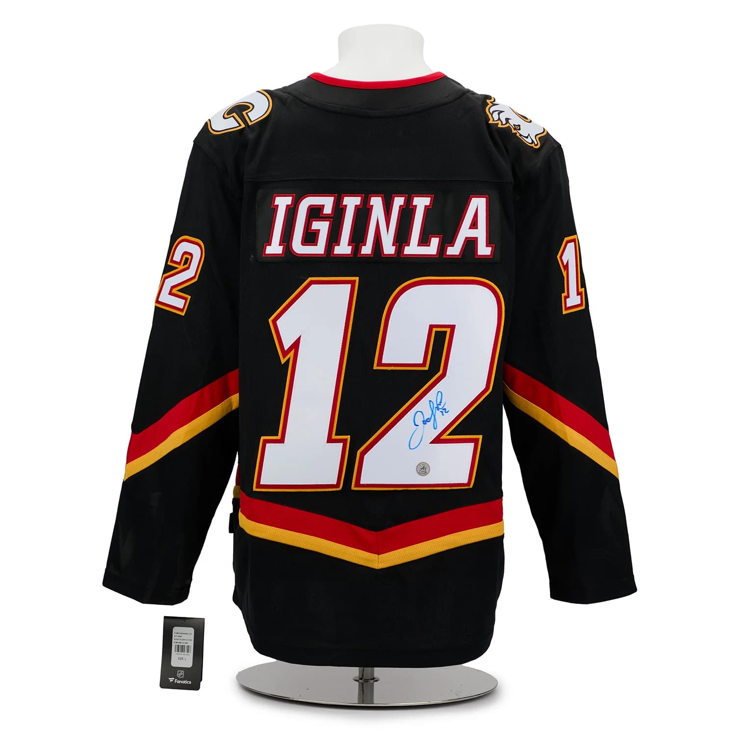 Jarome Iginla Signed Calgary Flames Alt Blasty Fanatics Breakaway Jersey Jarome Iginla Jersey jarome-iginla-calgary-flames-alt-blasty, Calgary Flames, supplier stock photo