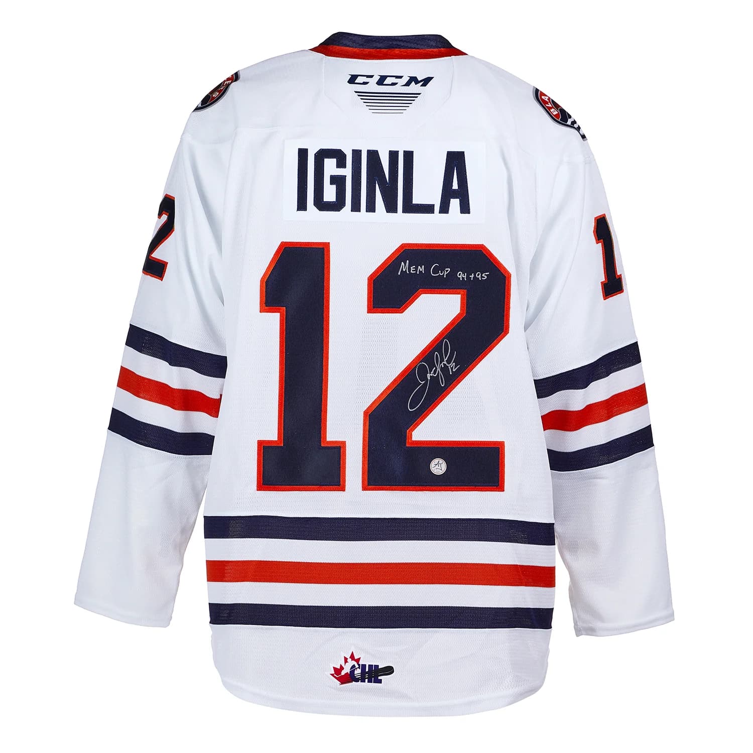 Jarome Iginla Signed Kamloops Blazers CCM CHL Hockey Jersey with Mem Cups Note Jarome Iginla Jersey kamloops-ccm-chl-hockey-mem-cups, Portland Trail Blazers, supplier stock photo