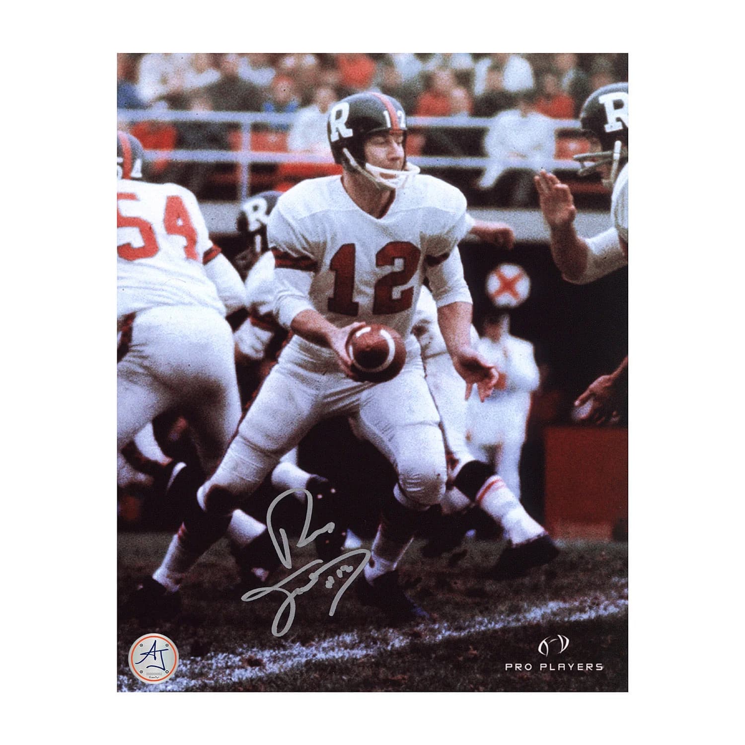 Russ Jackson Autographed Ottawa Rough Riders Football 8x10 Photo Russ Jackson Photo 8x10-ottawa-rough-riders-football, supplier stock photo