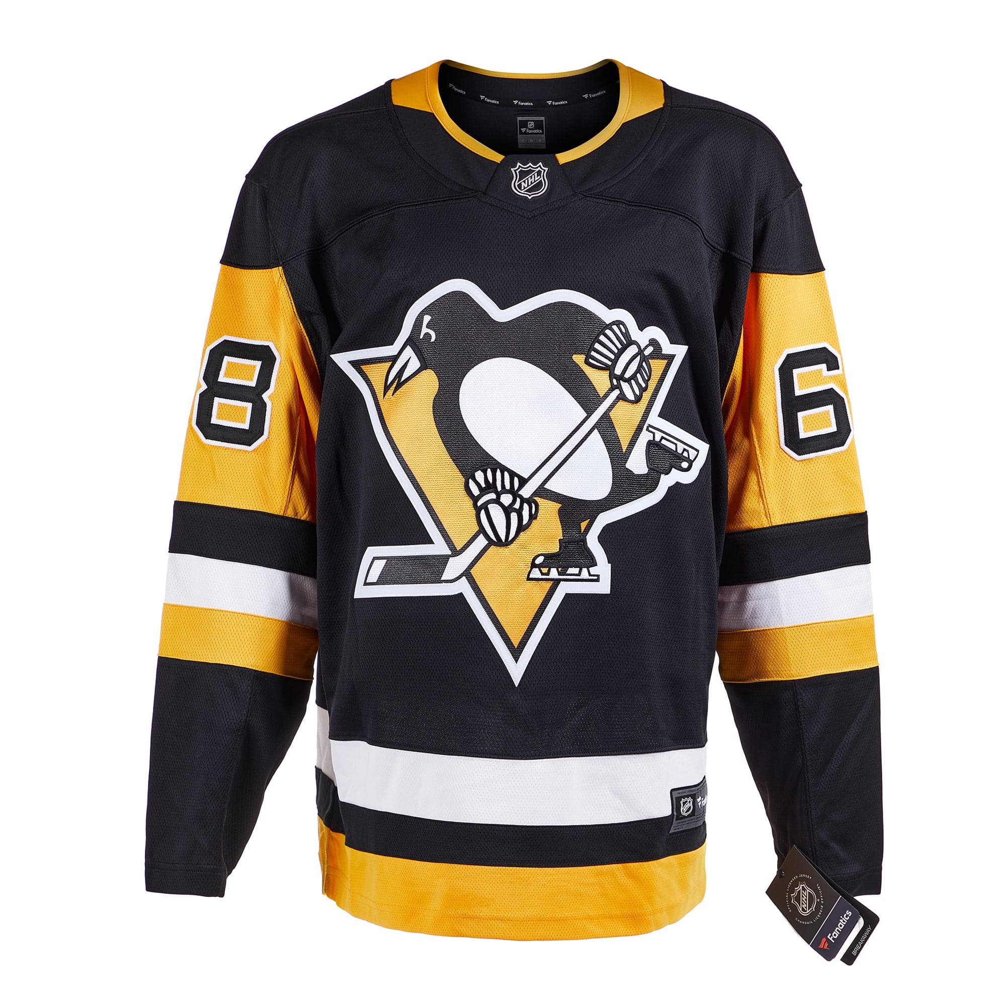 Jaromir Jagr Signed Pittsburgh Penguins Fanatics Breakaway Jersey Jaromir Jagr Jersey breakaway, Pittsburgh Penguins, view 2, supplier stock photo