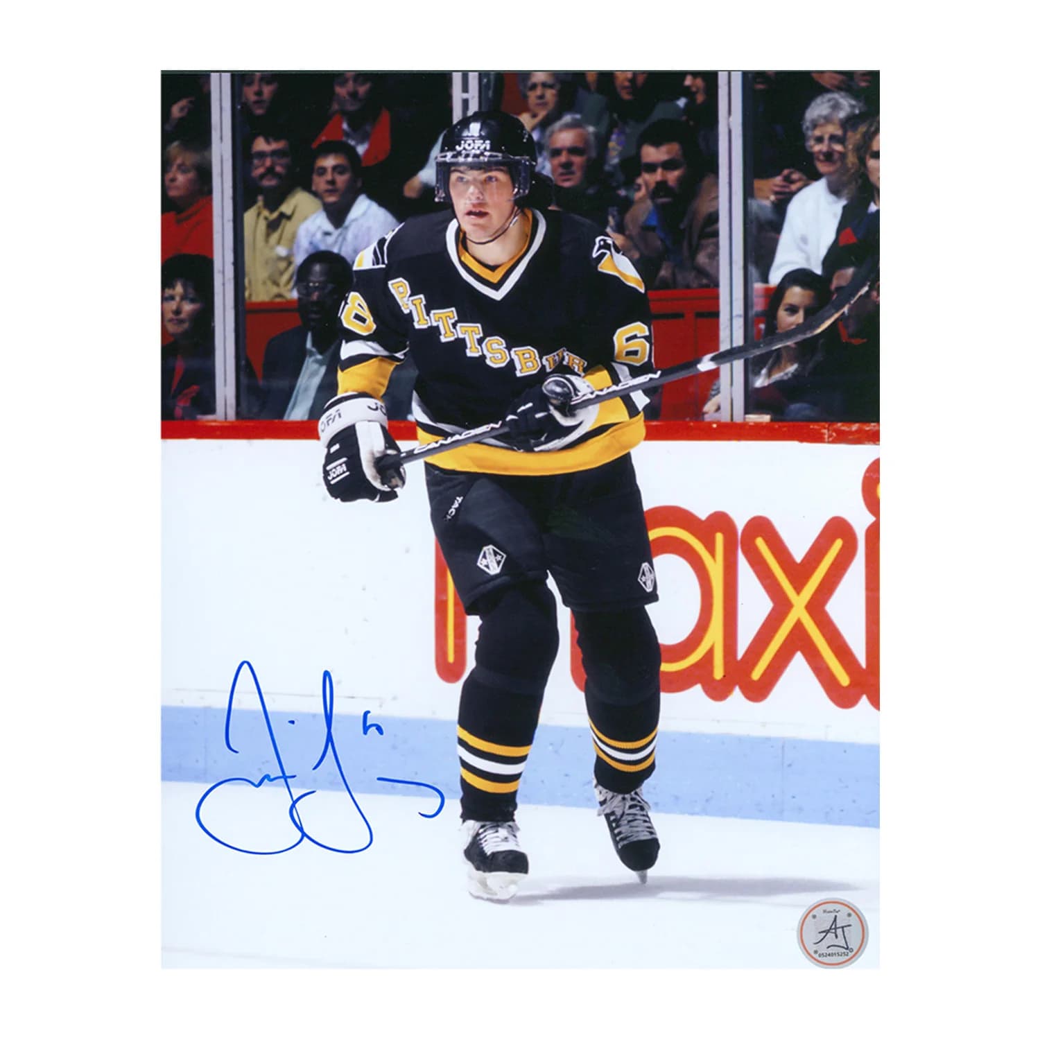 Jaromir Jagr Autographed Pittsburgh Penguins Game Action 8x10 Photo Jaromir Jagr Photo 8x10-game-action, Pittsburgh Penguins, supplier stock photo
