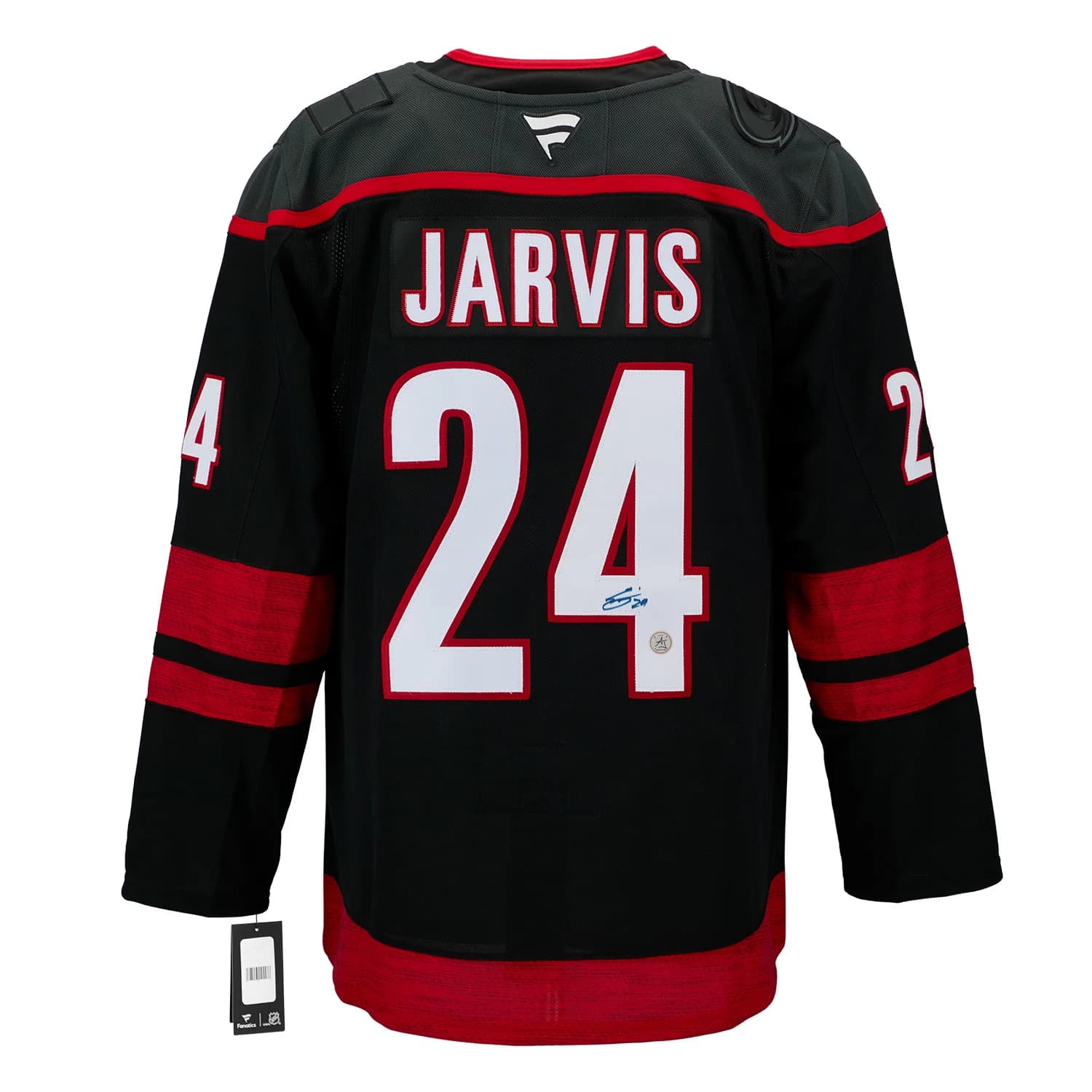 Seth Jarvis Carolina Hurricanes Signed 2026 Stanley Cup Fanatics Jersey Seth Jarvis Jersey seth-jarvis-carolina-hurricanes-2026-stanley, Carolina Hurricanes, supplier stock photo