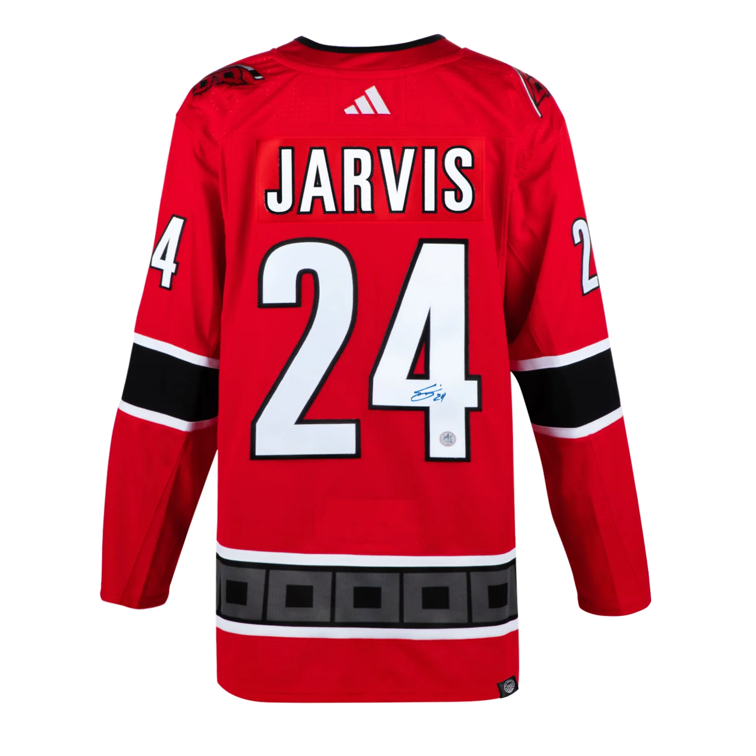 Seth Jarvis Signed Carolina Hurricanes Reverse Retro 2.0 adidas Jersey Seth Jarvis Jersey reverse-retro-2-0-adidas, Carolina Hurricanes, supplier stock photo
