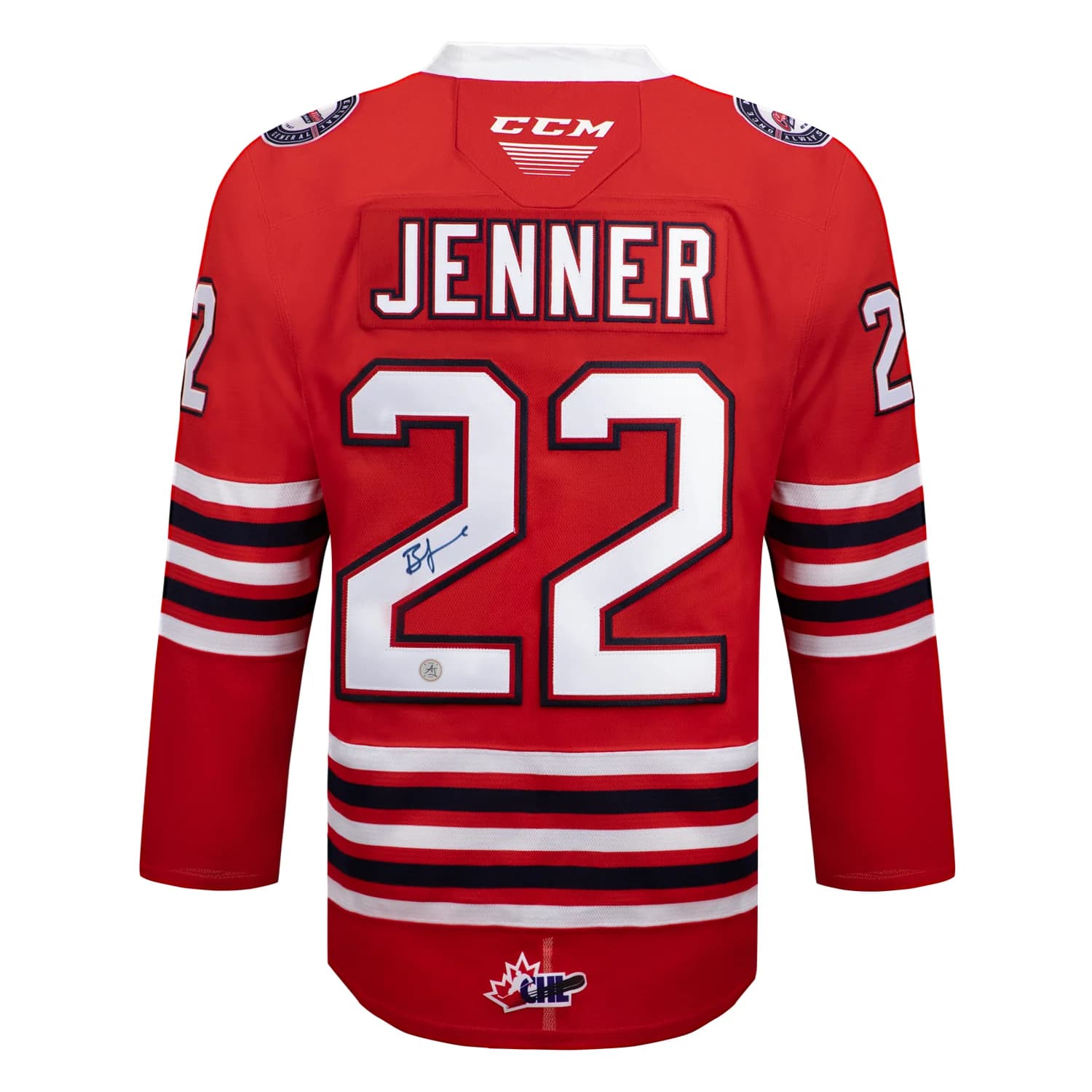 Boone Jenner Autographed Oshawa Generals CCM CHL Jersey Boone Jenner Jersey oshawa-generals-ccm-chl, supplier stock photo