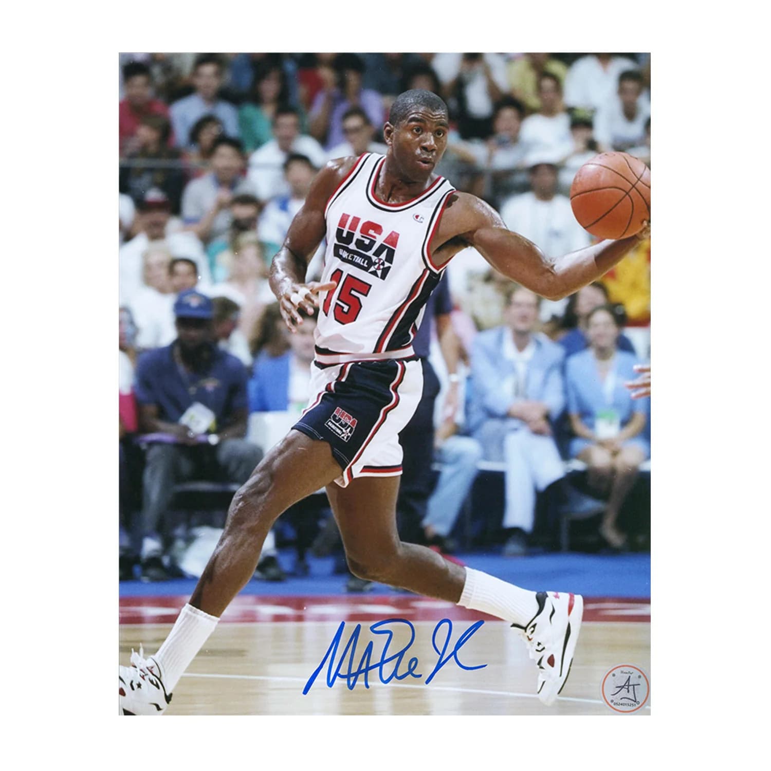 Magic Johnson Autographed Team USA 1992 Olympic Dream Team 8x10 Photo Magic Johnson Photo 8x10-team-usa-1992-olympic-dream, supplier stock photo