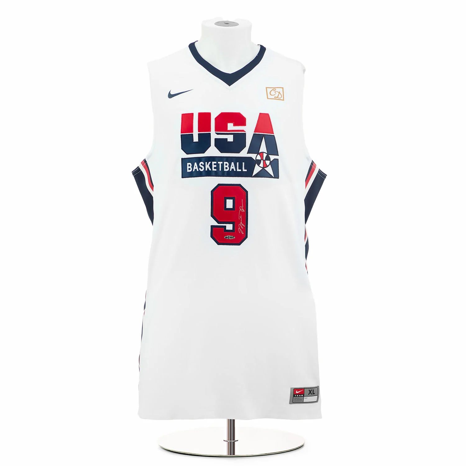 Michael Jordan Signed Team USA Olympic Nike Throwback Basketball Jersey Michael Jordan Jersey team-usa-olympic-nike-throwback-basketball, supplier stock photo