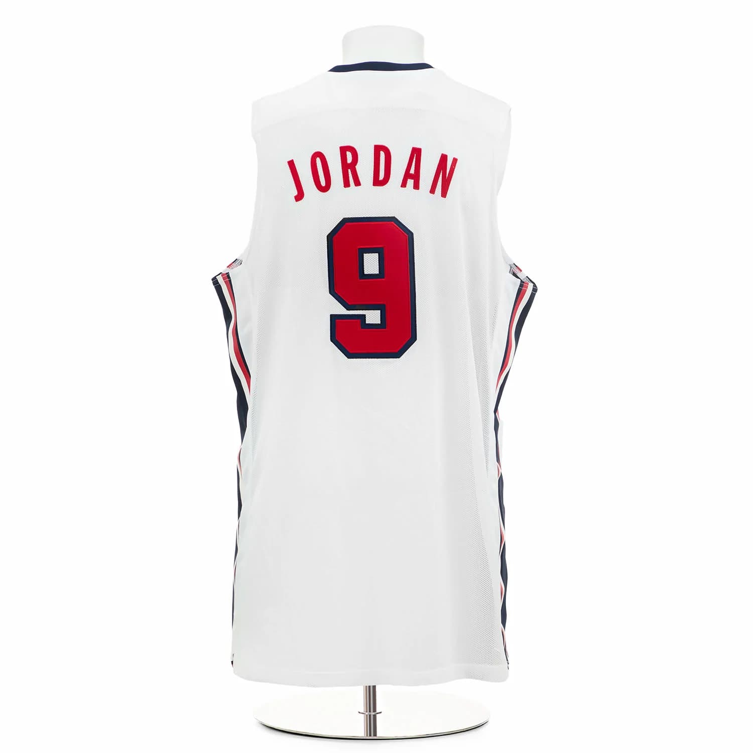 Michael Jordan Signed Team USA Olympic Nike Throwback Basketball Jersey Michael Jordan Jersey team-usa-olympic-nike-throwback-basketball, view 2, supplier stock photo