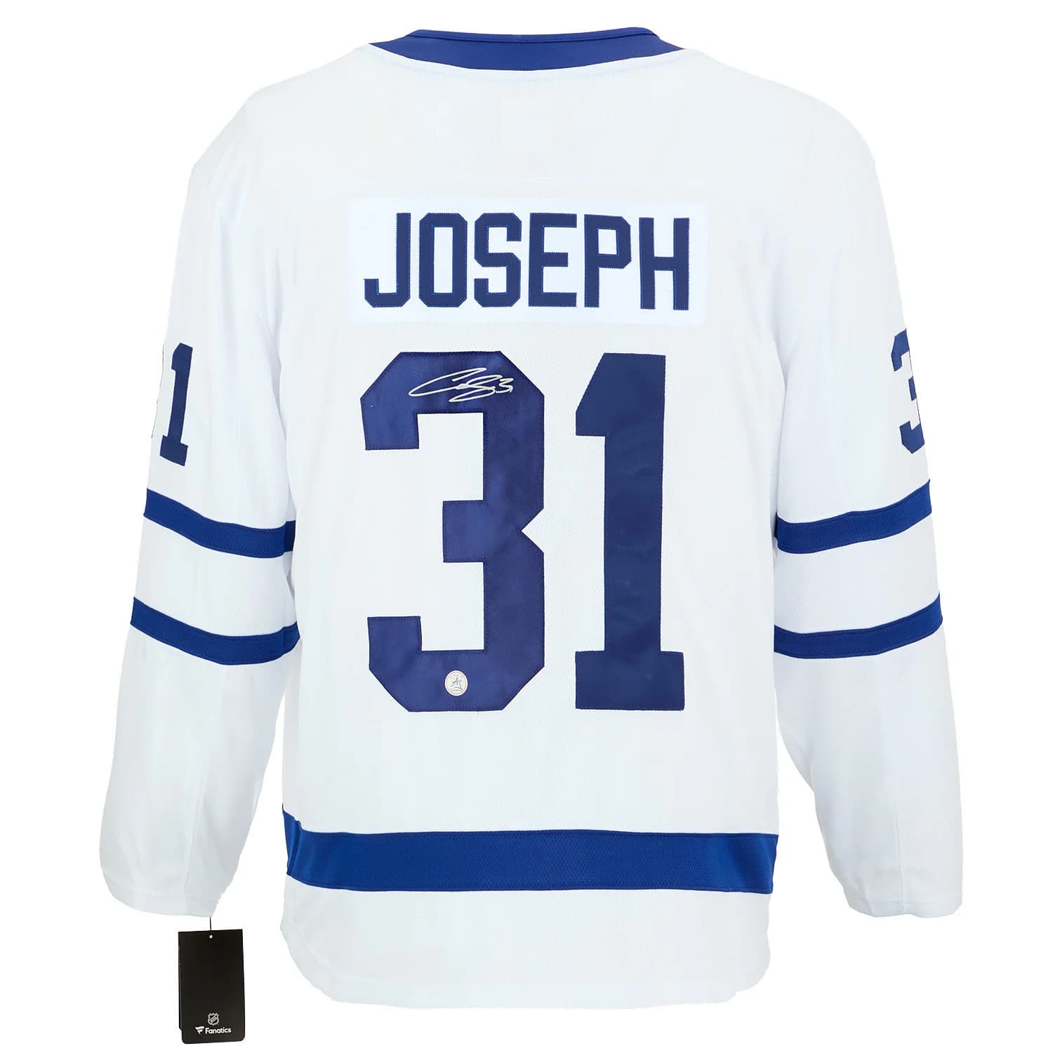 Curtis Joseph Signed Toronto Maple Leafs White Fanatics Breakaway Jersey Curtis Joseph Jersey curtis-joseph-toronto-maple-leafs-white, Toronto Maple Leafs, supplier stock photo