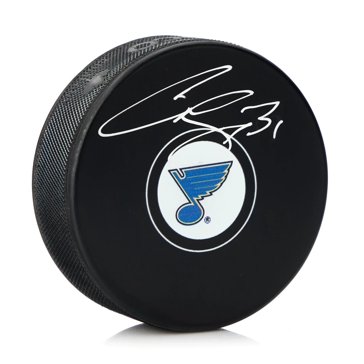 Curtis Joseph Autographed St Louis Blues Hockey Puck Curtis Joseph Puck hockey, St. Louis Blues, supplier stock photo