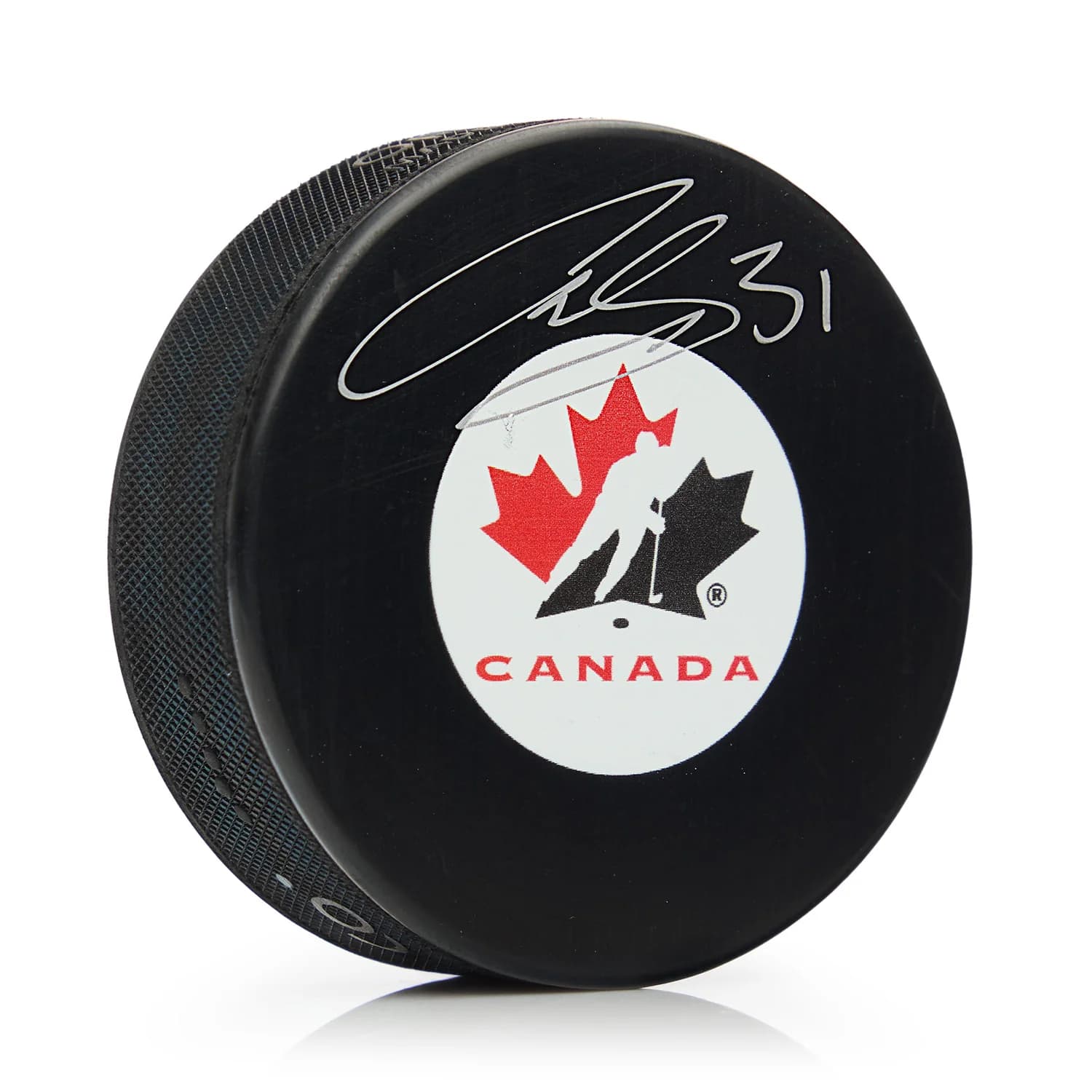 Curtis Joseph Autographed Team Canada Hockey Puck Curtis Joseph Puck team-canada-hockey, supplier stock photo