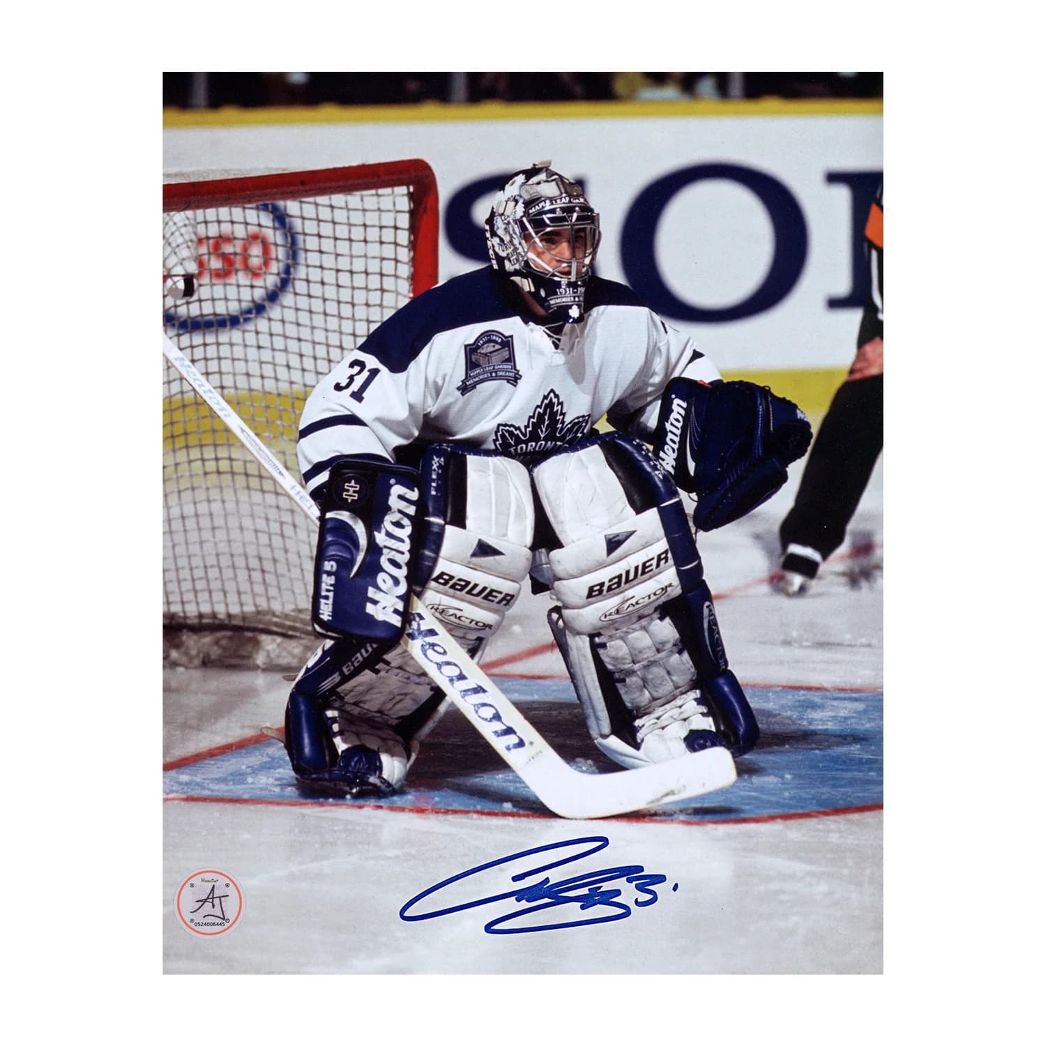 Curtis Joseph Signed Toronto Maple Leafs Final Gardens Game 8x10 Photo Curtis Joseph Photo 8x10-final-gardens-game, Toronto Maple Leafs, supplier stock photo