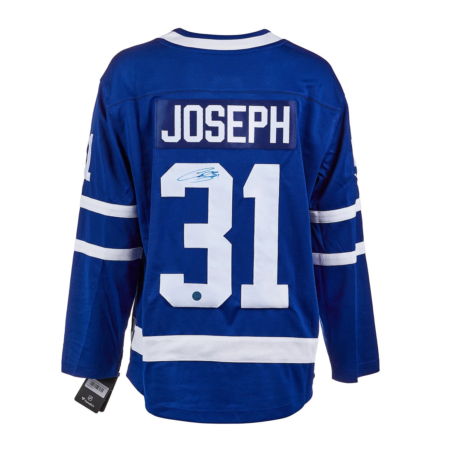 Curtis Joseph Autographed Toronto Maple Leafs Fanatics Breakaway Jersey Curtis Joseph Jersey breakaway, Toronto Maple Leafs, supplier stock photo