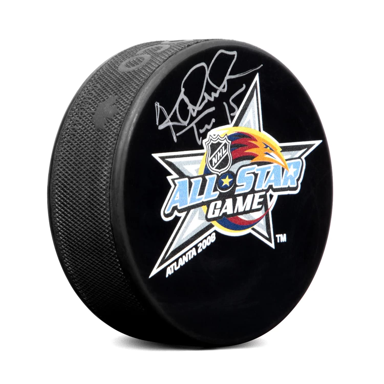 Tomas Kaberle Autographed 2008 NHL All-Star Game Puck Tomas Kaberle Puck 2008-nhl-all-star-game, supplier stock photo