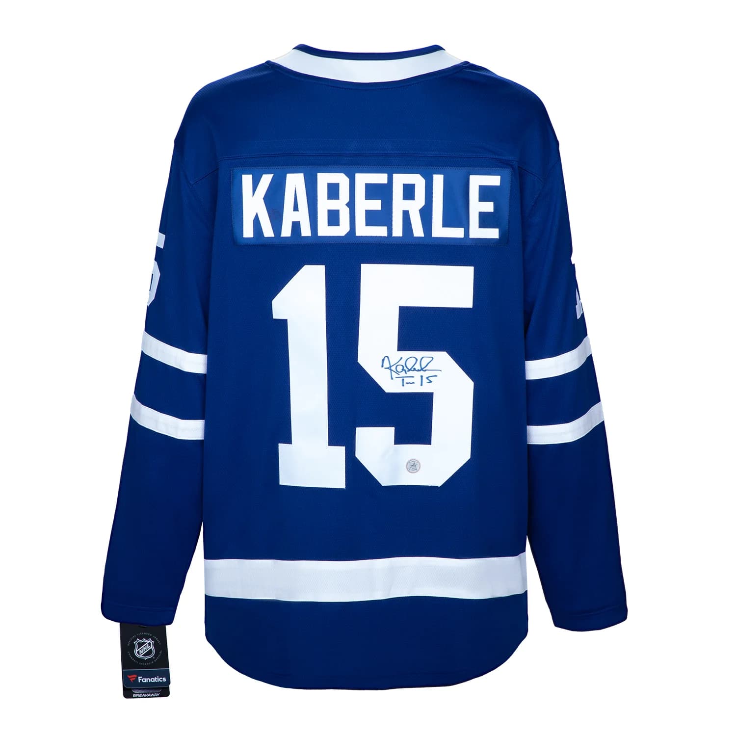 Tomas Kaberle Autographed Toronto Maple Leafs Blue Fanatics Breakaway Jersey Tomas Kaberle Jersey blue-breakaway, Toronto Maple Leafs, supplier stock photo