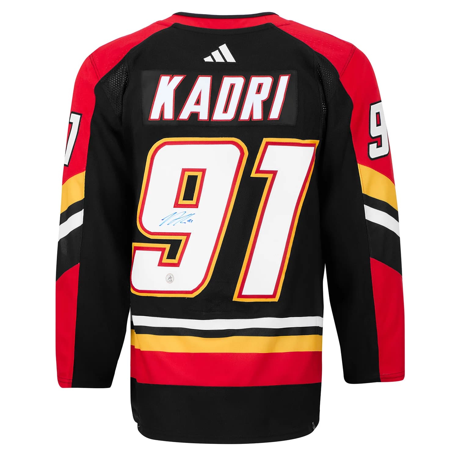 Nazem Kadri Autographed Calgary Flames Reverse Retro 2.0 adidas Jersey Nazem Kadri Jersey reverse-retro-2-0-adidas, Calgary Flames, supplier stock photo