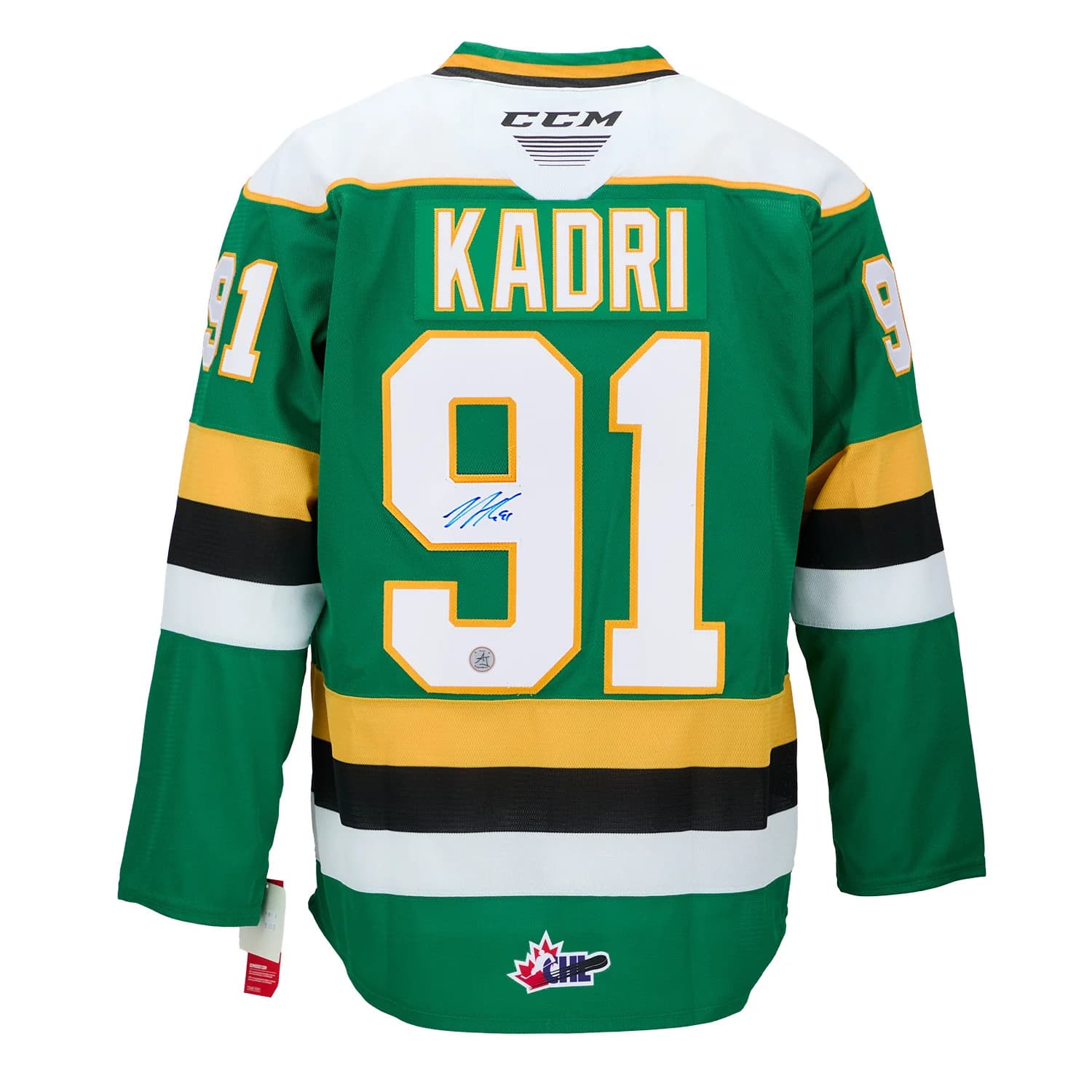 Nazem Kadri Autographed London Knights Replica CCM Hockey Jersey Nazem Kadri Jersey london-knights-replica-ccm-hockey, supplier stock photo