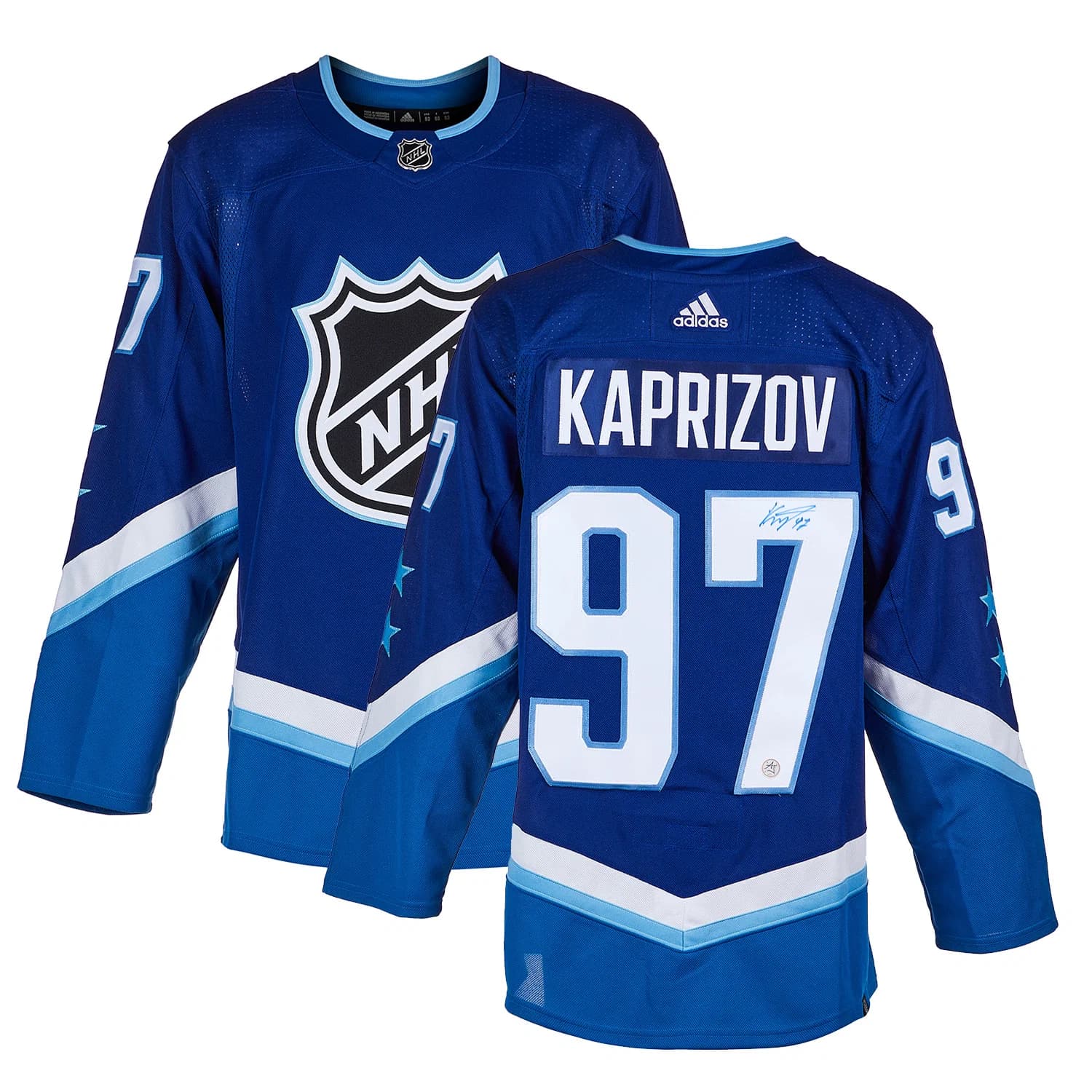 Kirill Kaprizov Signed 2022 NHL All-Star Game adidas Jersey Kirill Kaprizov Jersey kirill-kaprizov-2022-nhl-all-star, view 3, supplier stock photo