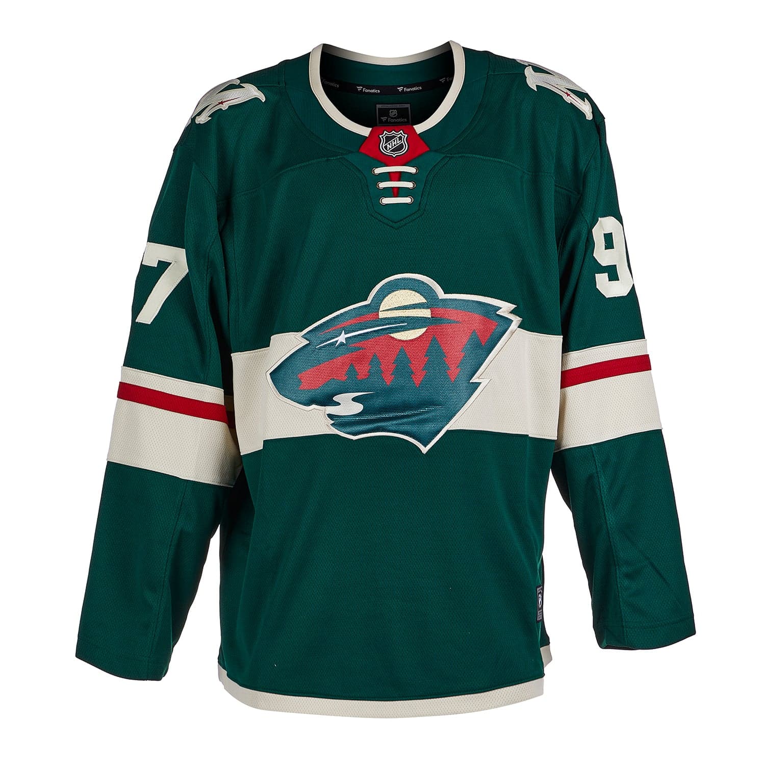 Kirill Kaprizov Autographed Minnesota Wild Fanatics Breakaway Jersey Kirill Kaprizov Jersey breakaway, Minnesota Wild, view 2, supplier stock photo