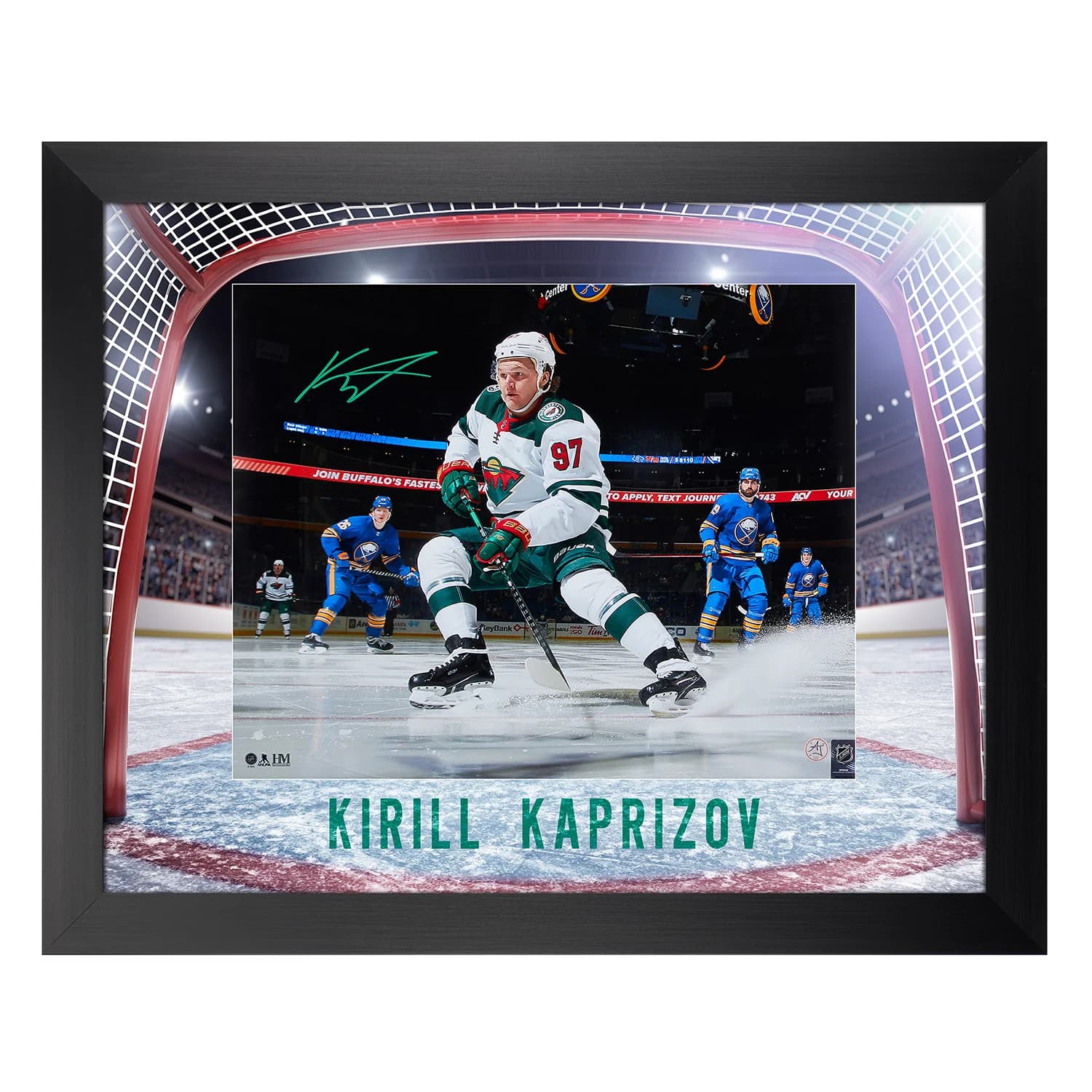 Kirill Kaprizov Signed Minnesota Wild Net Cam Graphic 26x32 Frame Kirill Kaprizov Other 26x32-net-cam-graphic-frame, Minnesota Wild, supplier stock photo