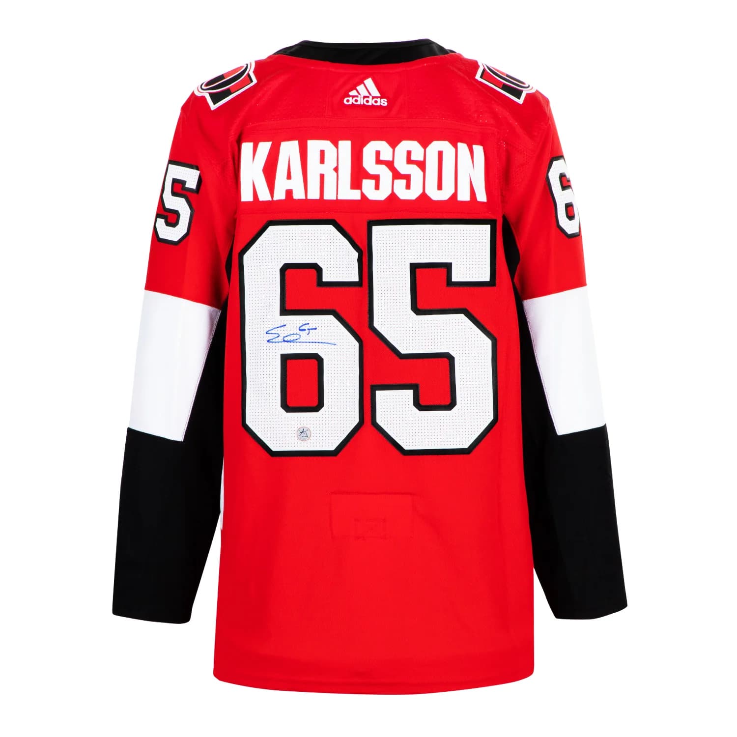 Erik Karlsson Autographed Ottawa Senators Red adidas Jersey Erik Karlsson Jersey erik-karlsson-ottawa-senators-red-adidas, Ottawa Senators, supplier stock photo