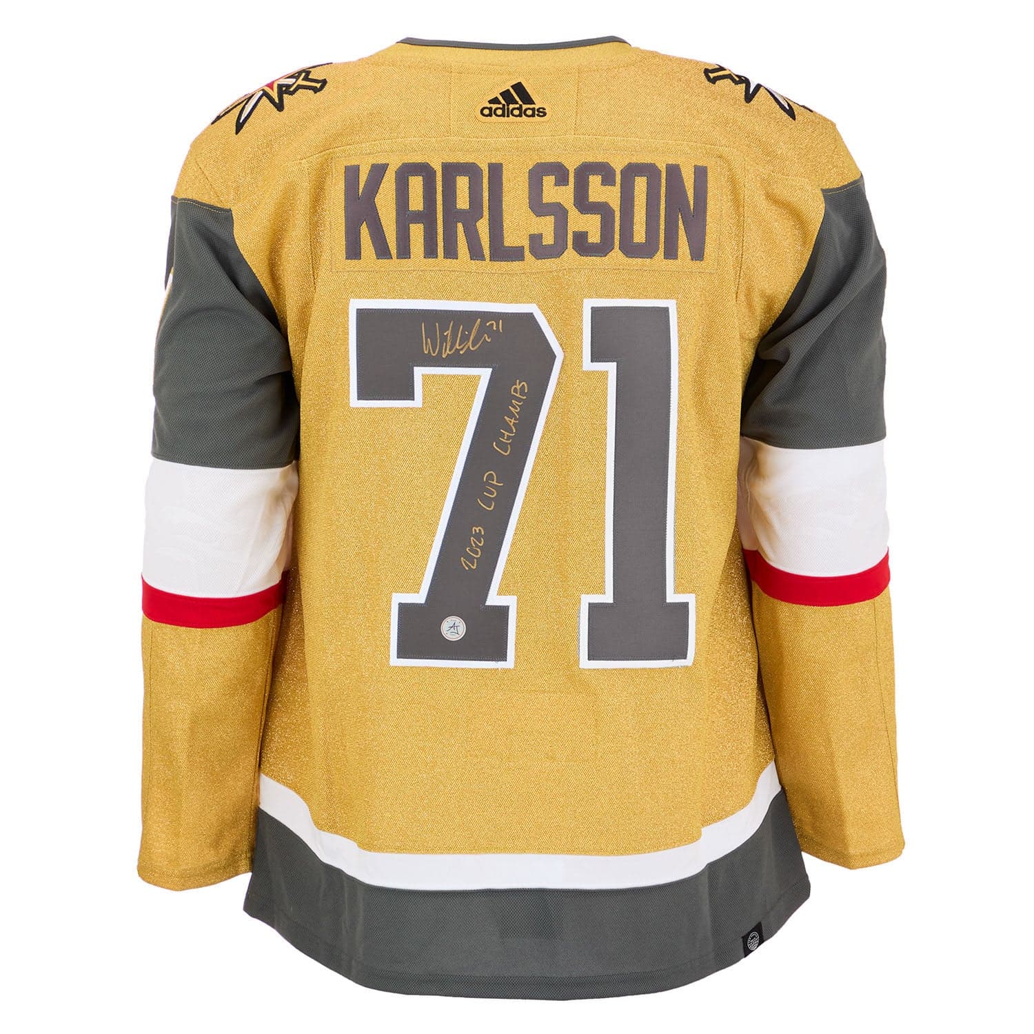 William Karlsson Vegas Golden Knights Signed 2023 Stanley Cup adidas Jersey William Karlsson Jersey 2023-stanley-cup-adidas, Vegas Golden Knights, supplier stock photo