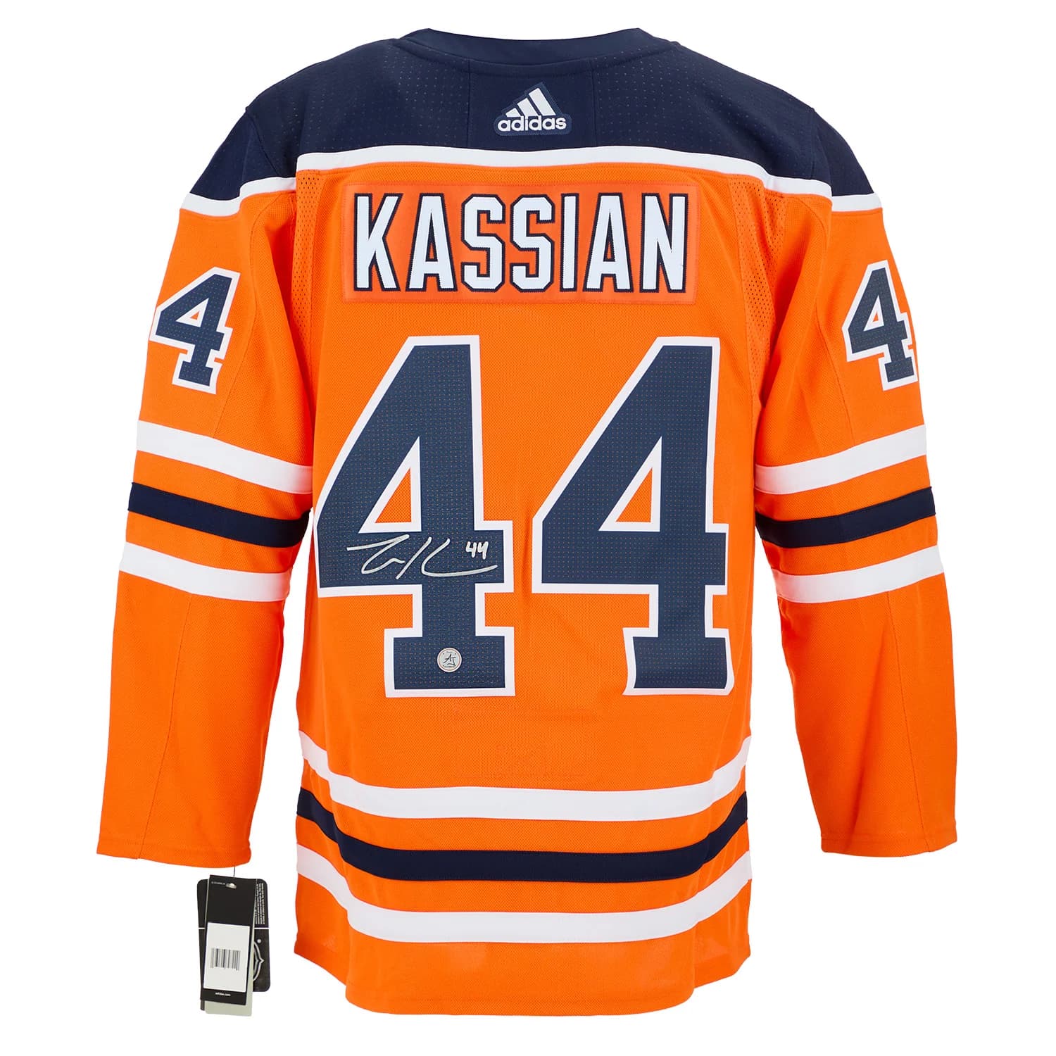 Zack Kassian Autographed Edmonton Oilers Orange adidas Jersey Zack Kassian Jersey orange-adidas, Edmonton Oilers, supplier stock photo