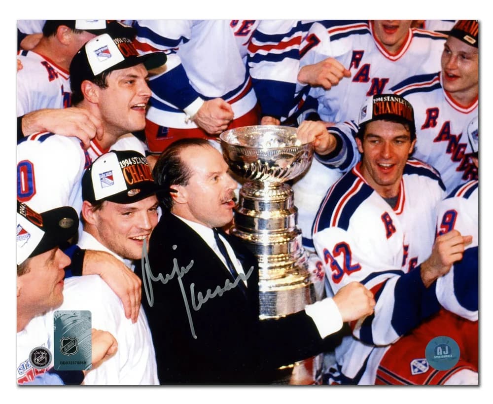 Mike Keenan Autographed New York Rangers 1994 Stanley Cup 8x10 Photo Mike Keenan Photo 8x10-1994-stanley-cup, New York Rangers, supplier stock photo