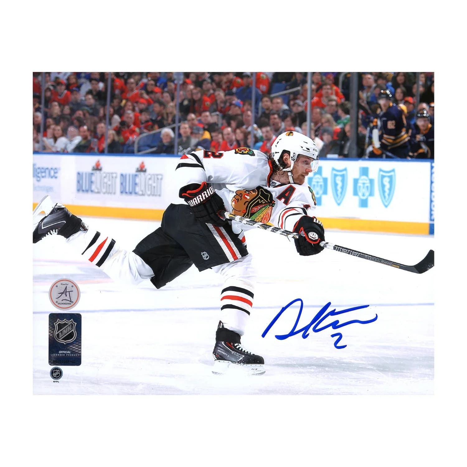 Duncan Keith Autographed Chicago Blackhawks Slapshot 8x10 Photo Duncan Keith Photo 8x10-slapshot, Chicago Blackhawks, supplier stock photo