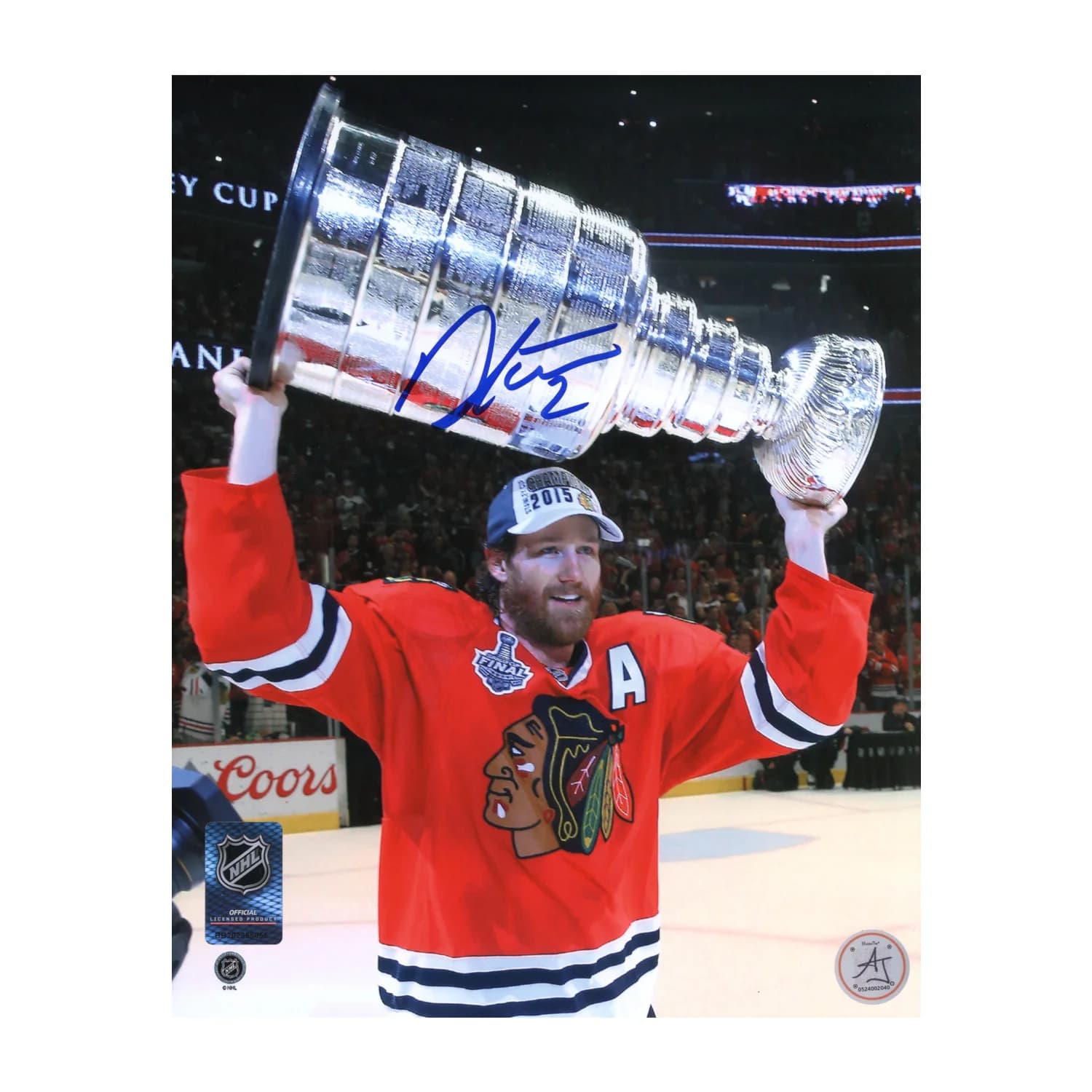 Duncan Keith Autographed Chicago Blackhawks 2015 Stanley Cup 8x10 Photo Duncan Keith Photo 8x10-2015-stanley-cup, Chicago Blackhawks, supplier stock photo