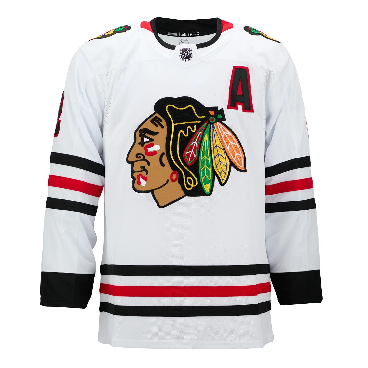 Duncan Keith Signed Chicago Blackhawks White adidas Jersey Duncan Keith Jersey white-adidas, Chicago Blackhawks, view 2, supplier stock photo