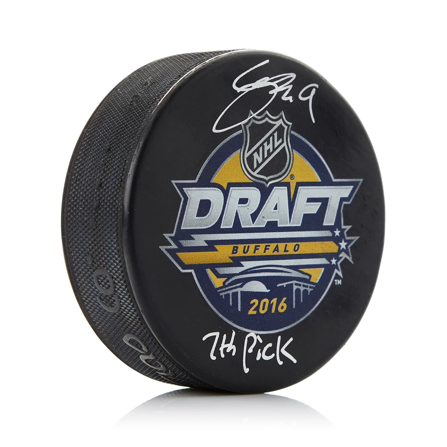 Clayton Keller Signed 2016 NHL Entry Draft Puck with 7th Pick Note Clayton Keller Puck clayton-keller-2016-nhl-entry-draft, supplier stock photo