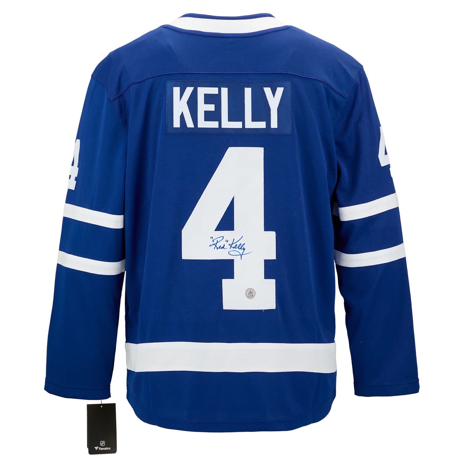 Red Kelly Autographed Toronto Maple Leafs Fanatics Breakaway Jersey Red Kelly Jersey breakaway, Toronto Maple Leafs, supplier stock photo