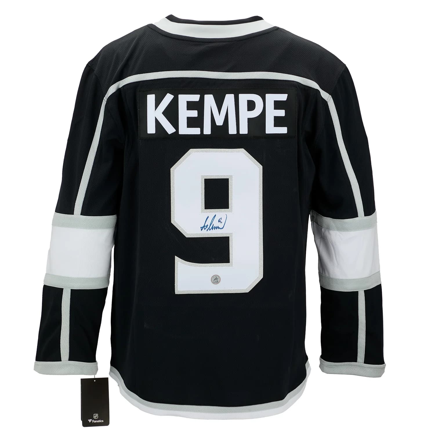 Adrian Kempe Autographed Los Angeles Kings Fanatics Breakaway Jersey Adrian Kempe Jersey breakaway, Los Angeles Kings, supplier stock photo