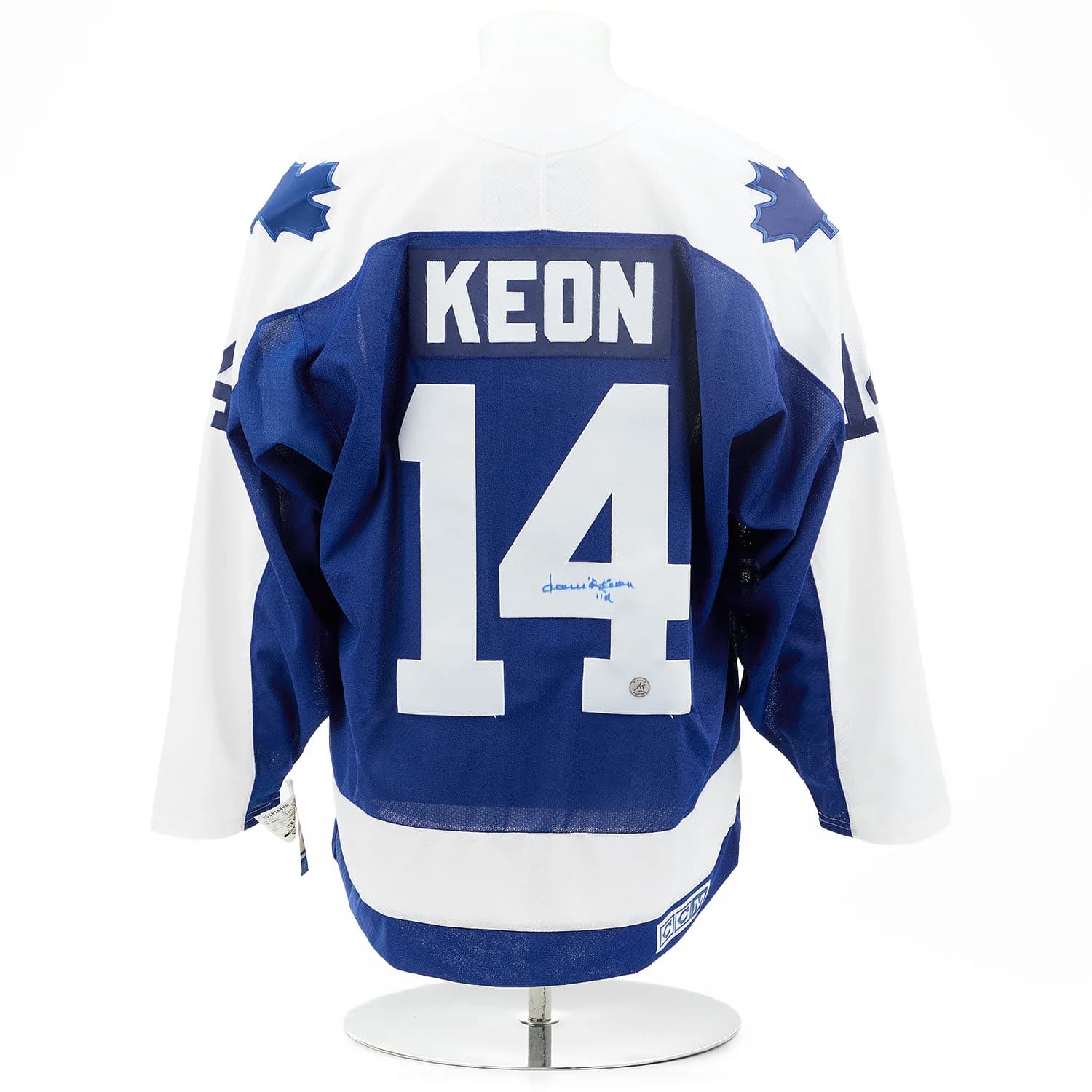 Dave Keon Autographed Toronto Maple Leafs Vintage CCM Jersey Dave Keon Jersey dave-keon-toronto-maple-leafs-vintage, Toronto Maple Leafs, supplier stock photo