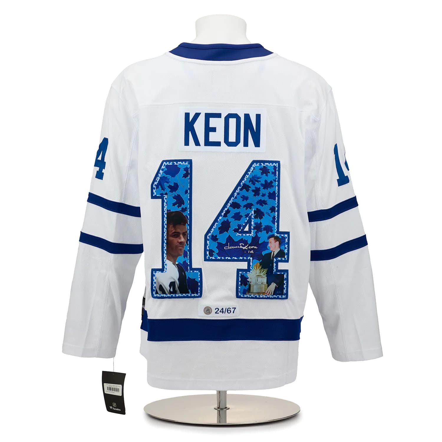 Dave Keon Signed Toronto Maple Leafs Conn Smythe Art Jersey #24/67 Dave Keon Jersey dave-keon-toronto-maple-leafs-conn, Toronto Maple Leafs, supplier stock photo