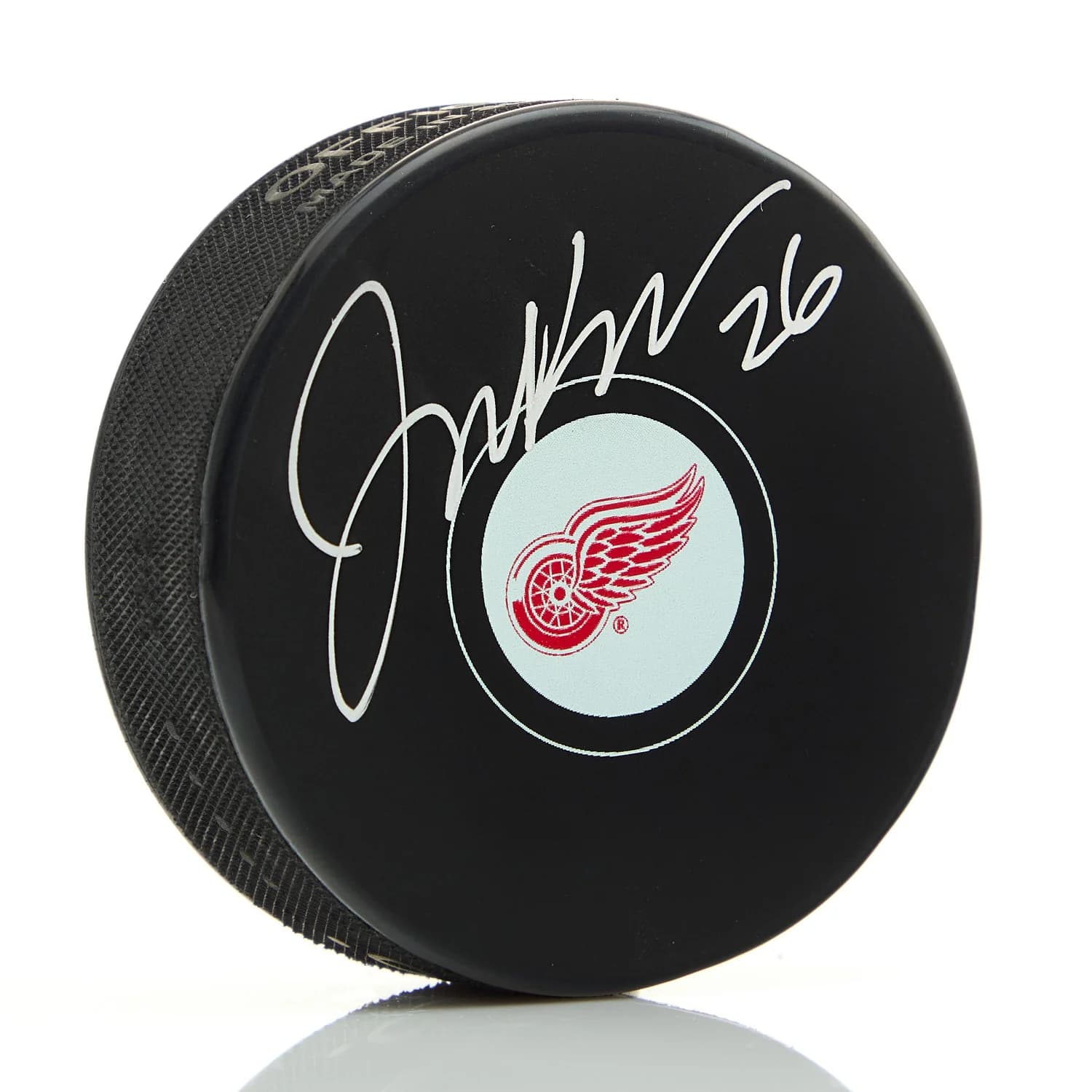 Joey Kocur Autographed Detroit Red Wings Hockey Puck Joey Kocur Puck hockey, Detroit Red Wings, supplier stock photo