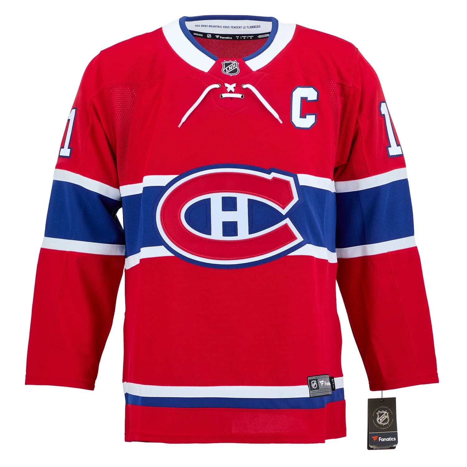 Saku Koivu Autographed Montreal Canadiens Fanatics Breakaway Jersey Saku Koivu Jersey breakaway, Montreal Canadiens, view 2, supplier stock photo