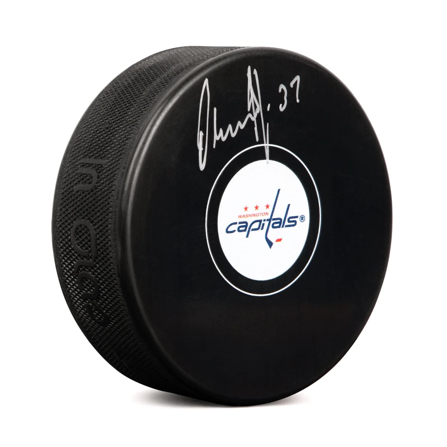 Olaf Kolzig Autographed Washington Capitals Hockey Puck Olaf Kolzig Puck hockey, Washington Capitals, supplier stock photo