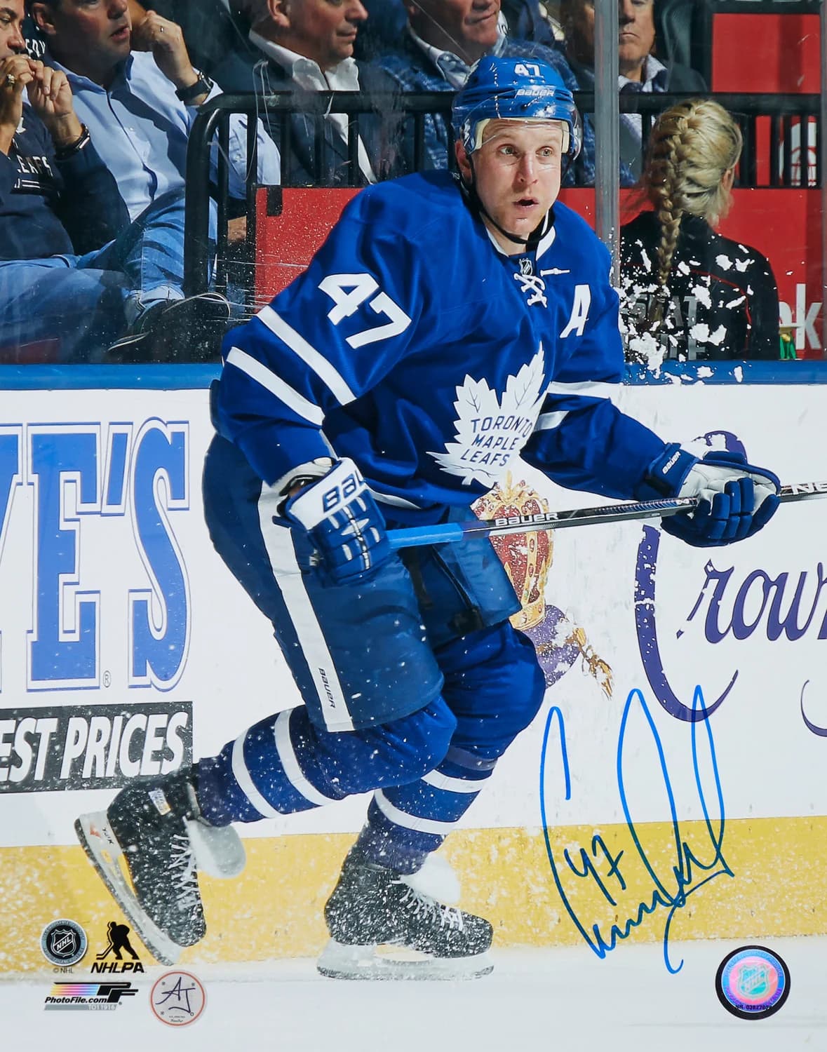 Leo Komarov Signed Toronto Maple Leafs Hockey 11x14 Photo Leo Komarov Photo 11x14-leo-komarov-toronto-maple-leafs-hockey, Toronto Maple Leafs, supplier stock photo