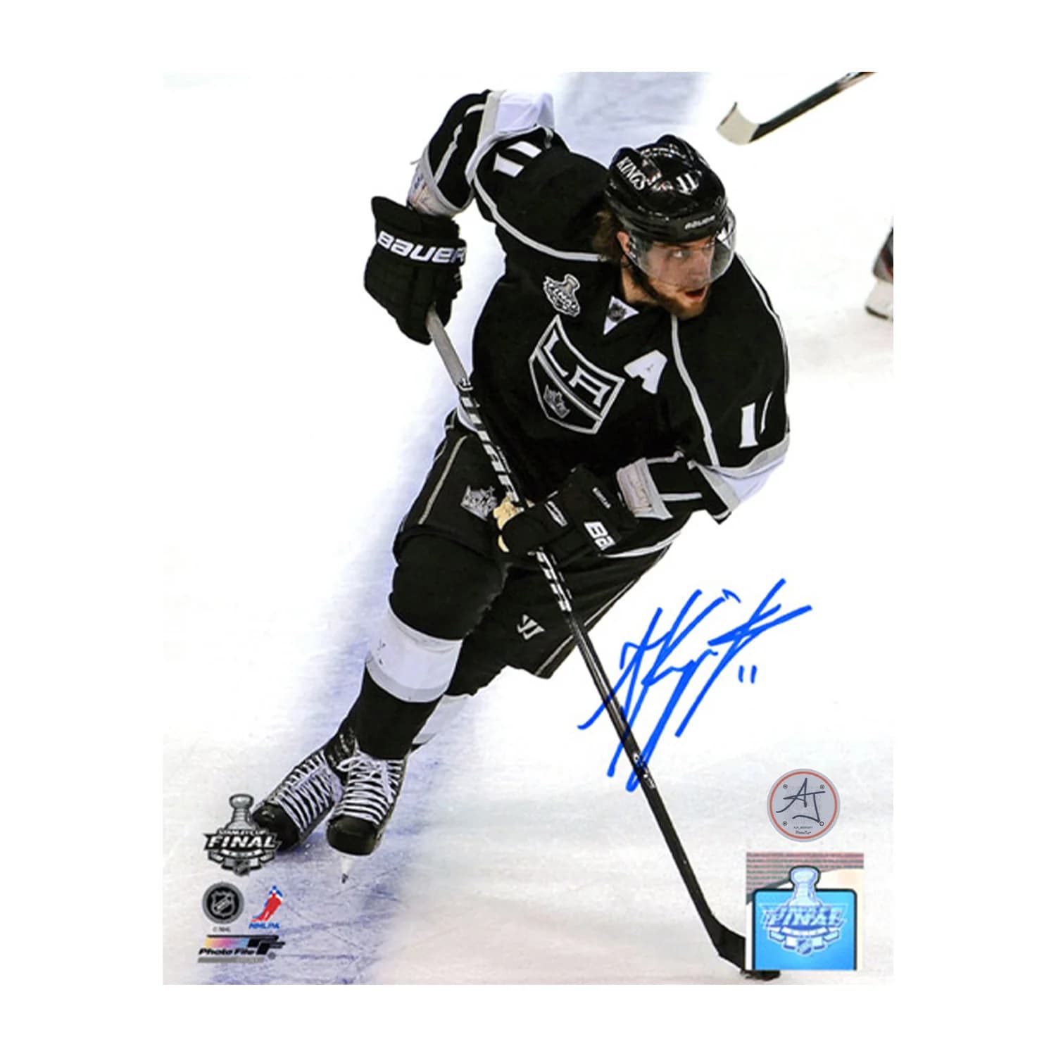 Anze Kopitar Autographed Los Angeles Kings Playoff Finals 8x10 Photo Anze Kopitar Photo 8x10-playoff-finals, Los Angeles Kings, supplier stock photo