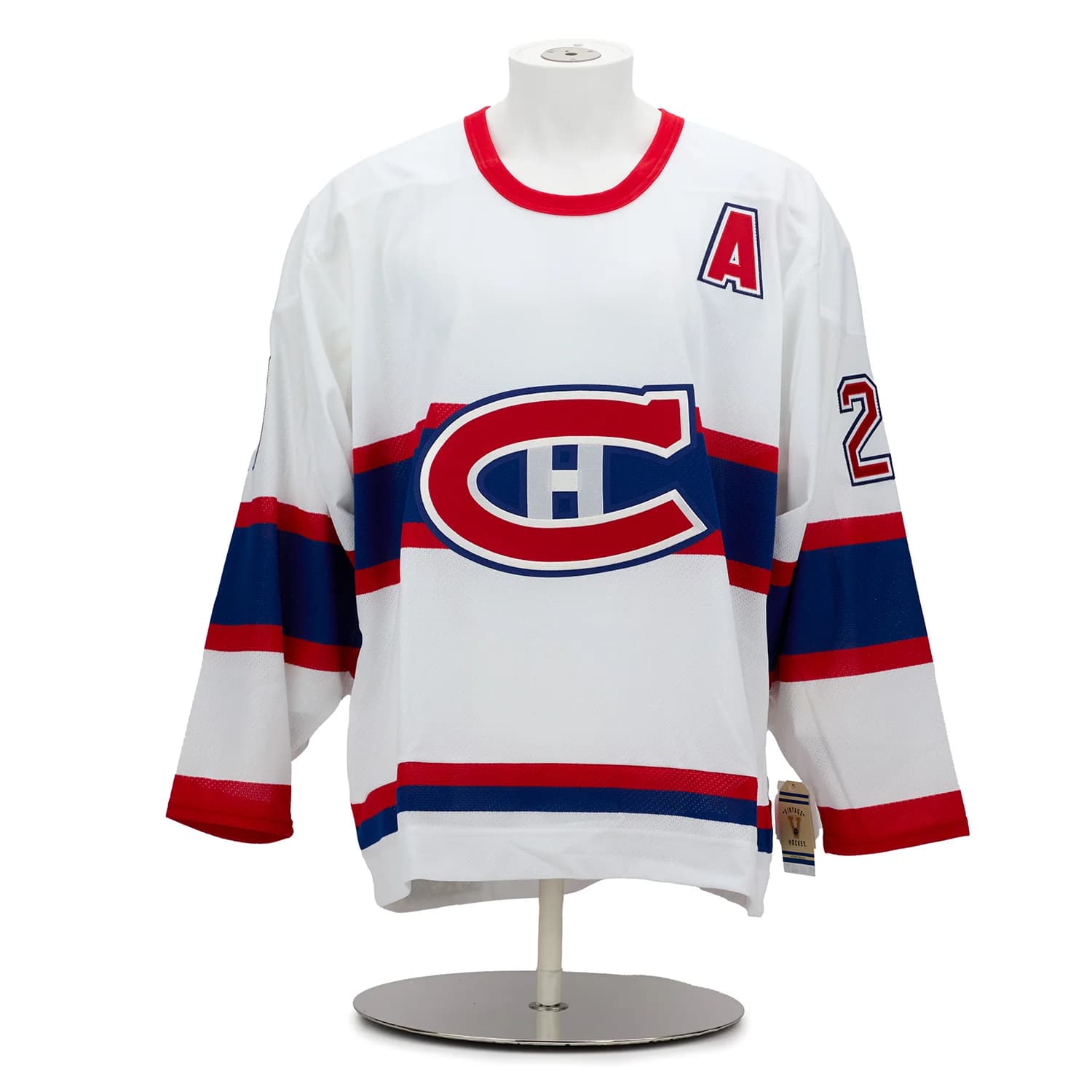 Alexei Kovalev Autographed Montreal Canadiens Vintage CCM Jersey Alexei Kovalev Jersey alexei-kovalev-vintage-ccm, Montreal Canadiens, view 2, supplier stock photo