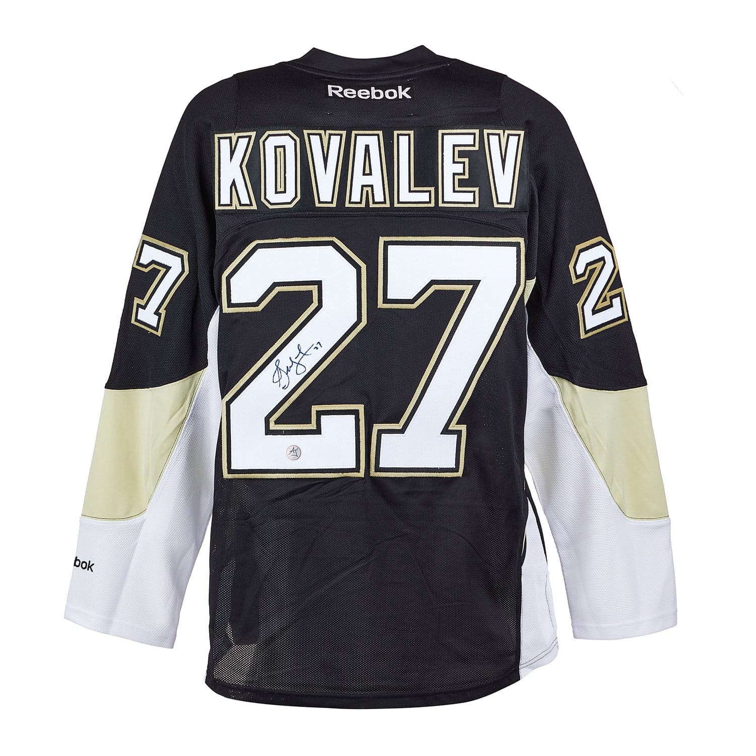 Alexei Kovalev Signed Pittsburgh Penguins Vintage Reebok Jersey Alexei Kovalev Jersey vintage-reebok, Pittsburgh Penguins, supplier stock photo