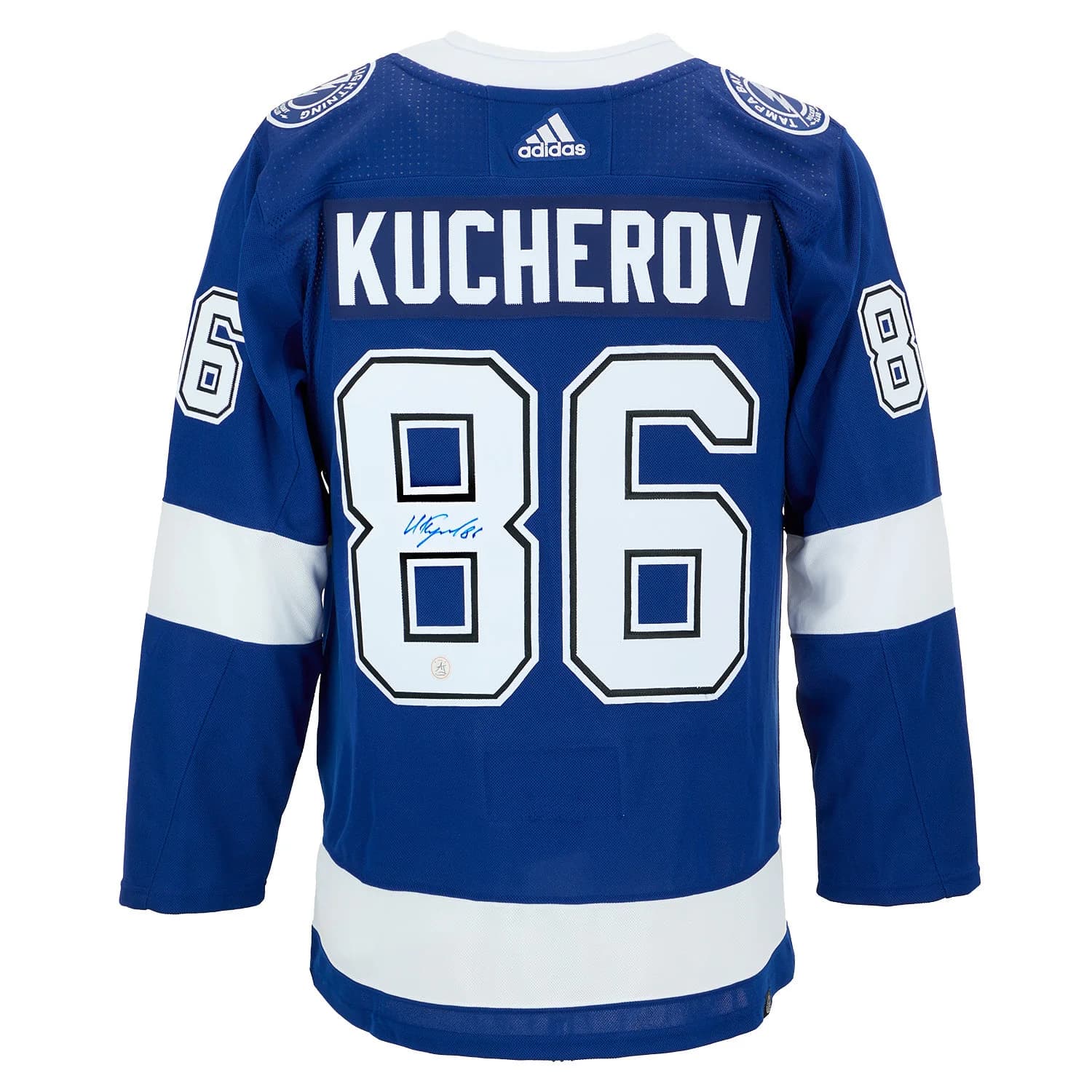 Nikita Kucherov Signed Tampa Bay Lightning 2020 Stanley Cup adidas Jersey Nikita Kucherov Jersey 2020-stanley-cup-adidas, Tampa Bay Lightning, supplier stock photo