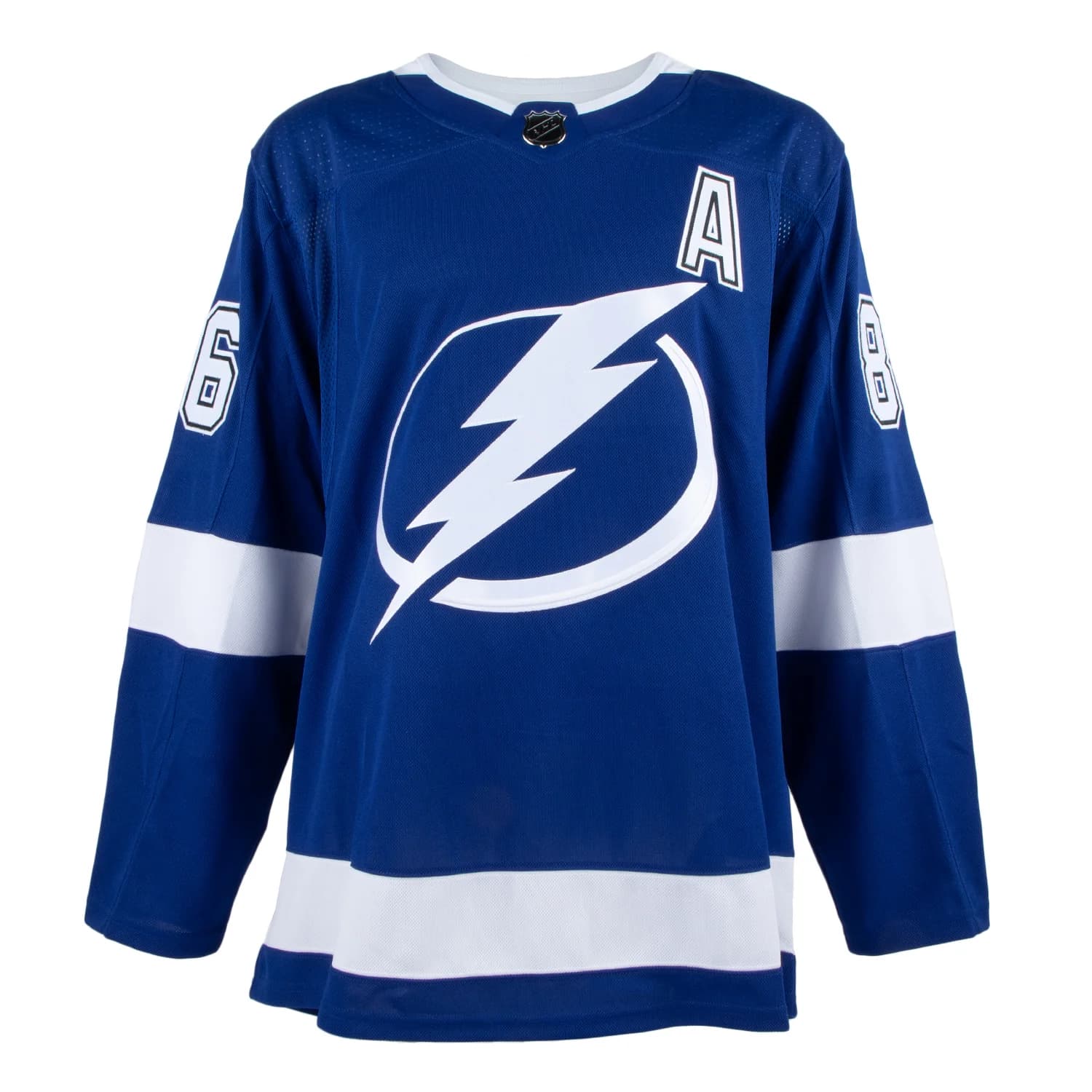 Nikita Kucherov Autographed Tampa Bay Lightning Blue adidas Jersey Nikita Kucherov Jersey blue-adidas, Tampa Bay Lightning, view 2, supplier stock photo