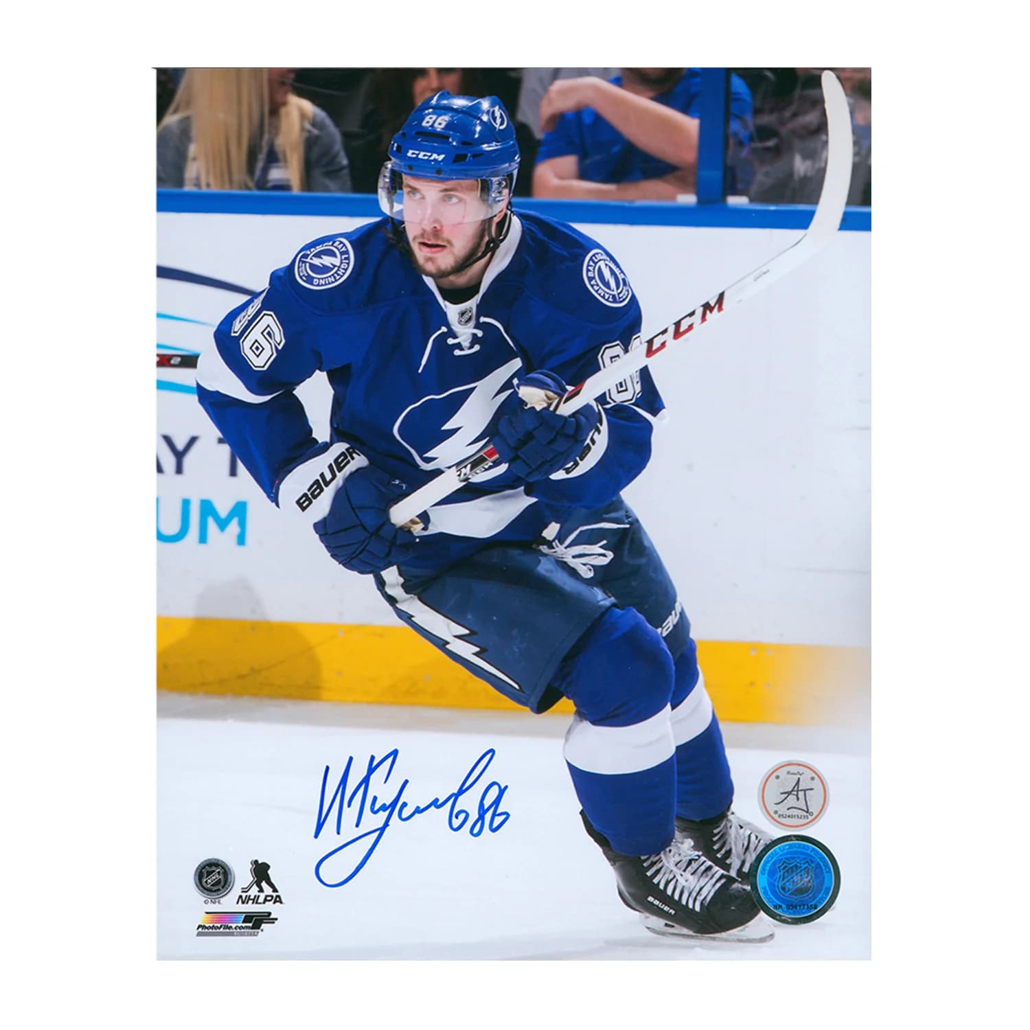 Nikita Kucherov Signed Tampa Bay Lightning Hockey 8x10 Photo Nikita Kucherov Photo 8x10-nikita-kucherov-tampa-bay-lightning-hockey, Tampa Bay Lightning, supplier stock photo